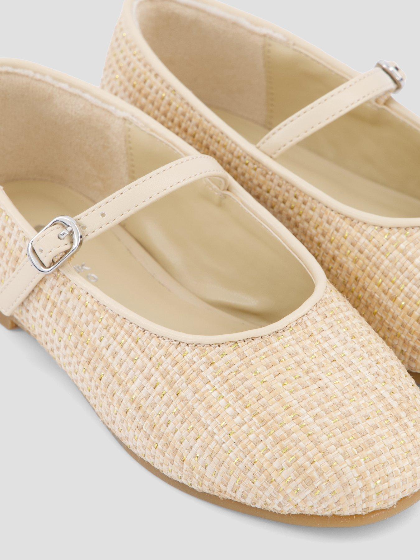 Image 5 of 7 of The Very Collection Raffia Ballet Flats