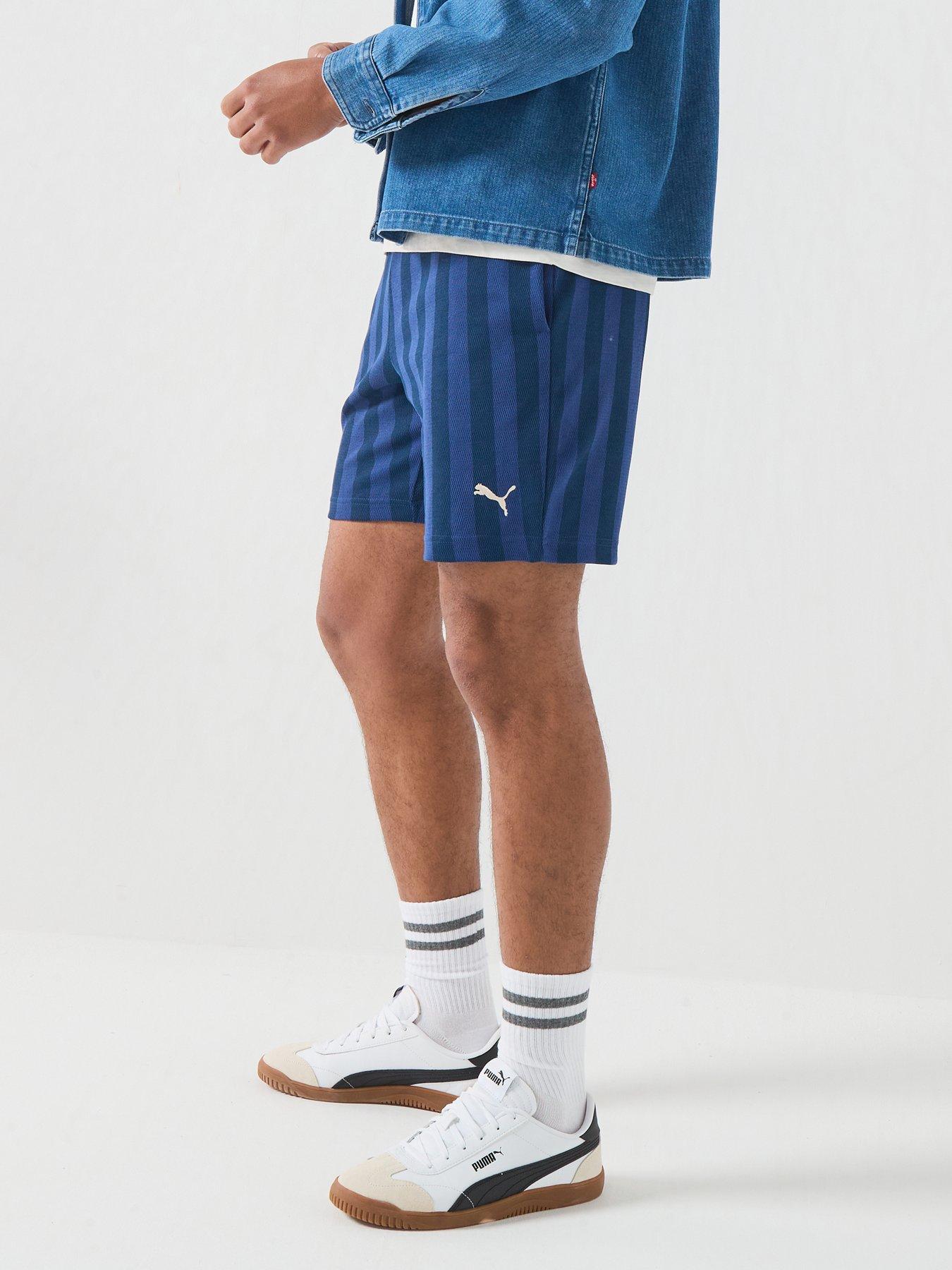 Image 5 of 7 of Puma Mens Class 8 Shorts - Blue