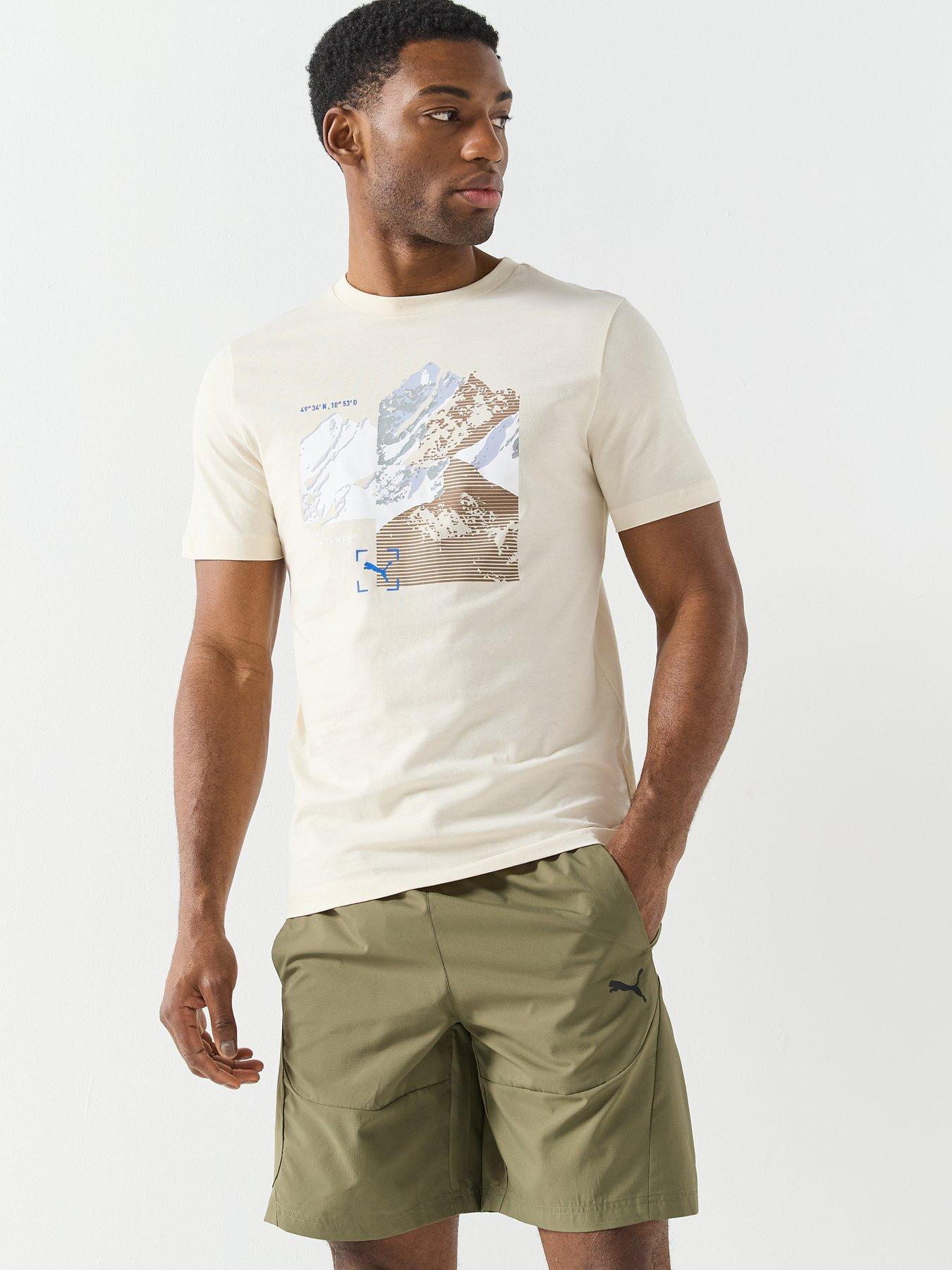 Image 5 of 5 of Puma Mens Tech Woven Cargo Shorts - Green