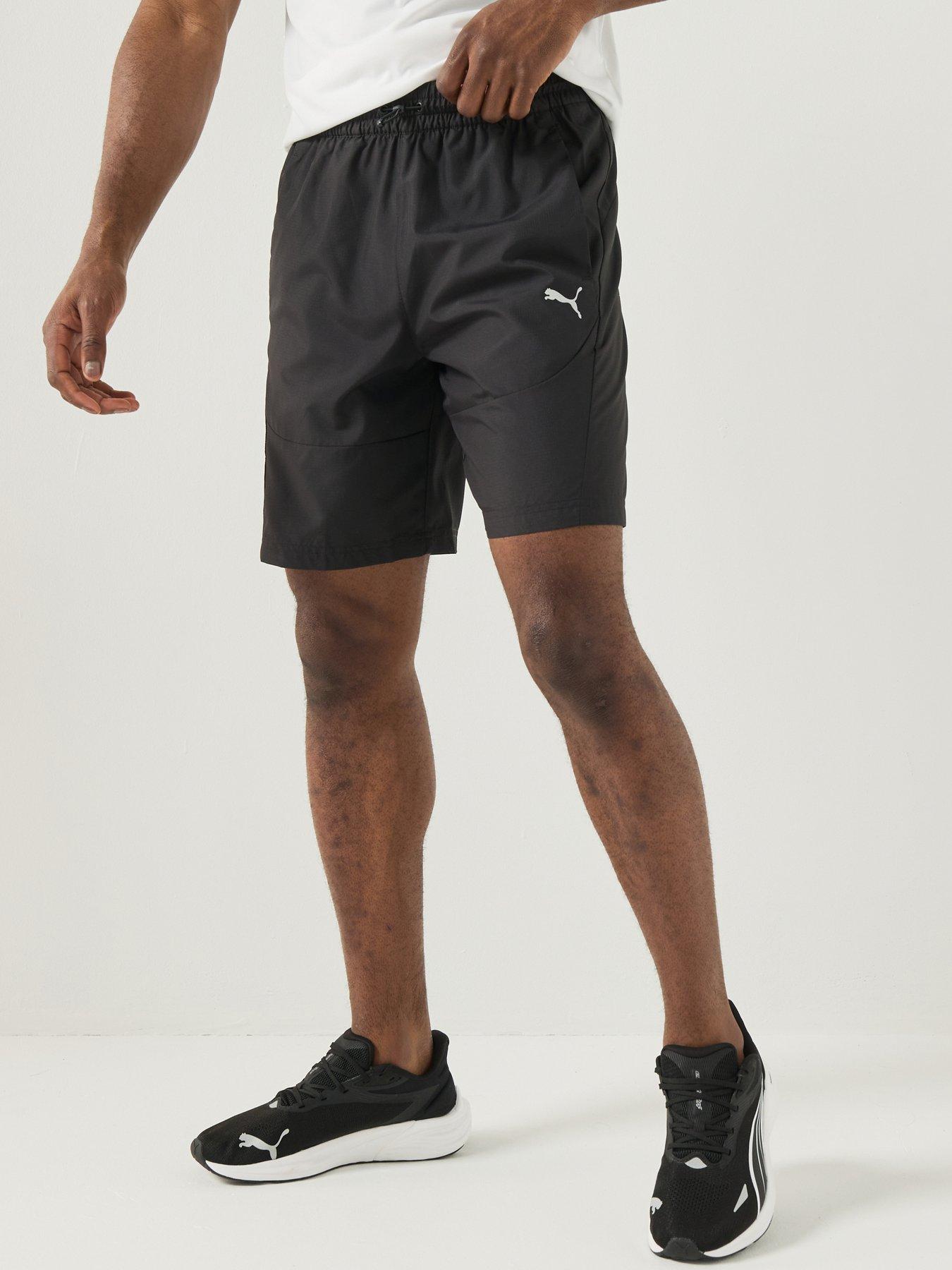 Image 1 of 5 of Puma Mens Tech Woven Cargo Shorts - Black