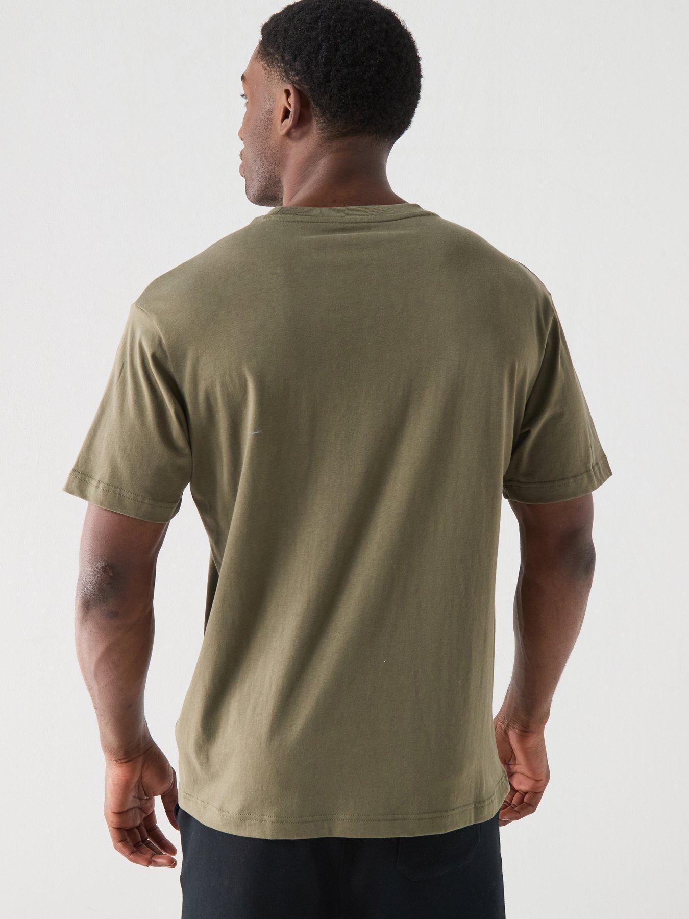 Image 2 of 5 of Puma Mens Tech Relaxed Graphic Tee - Green