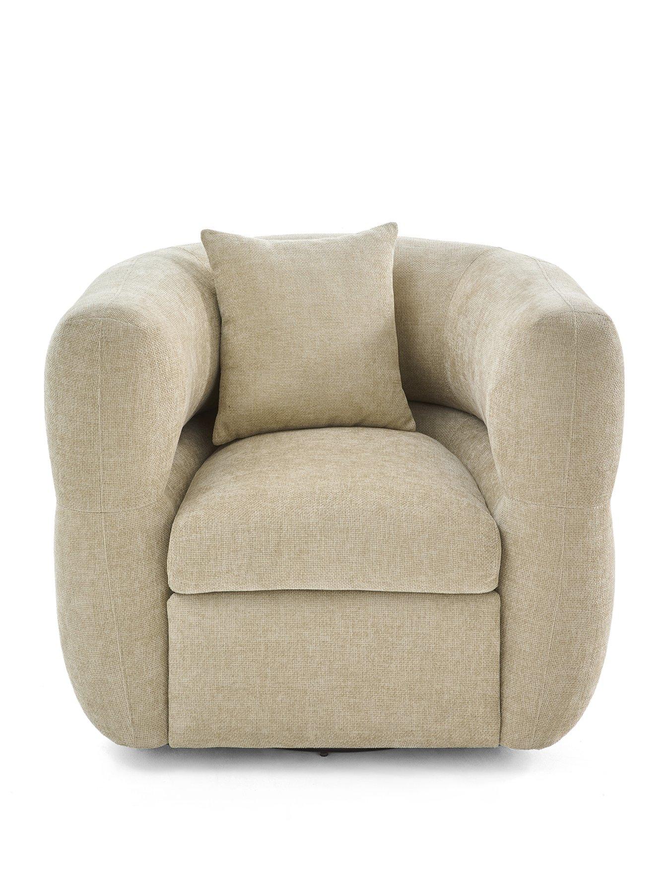Image 2 of 7 of The Very Collection Bayswater Accent Swivel Chair - FSC&reg; Certified