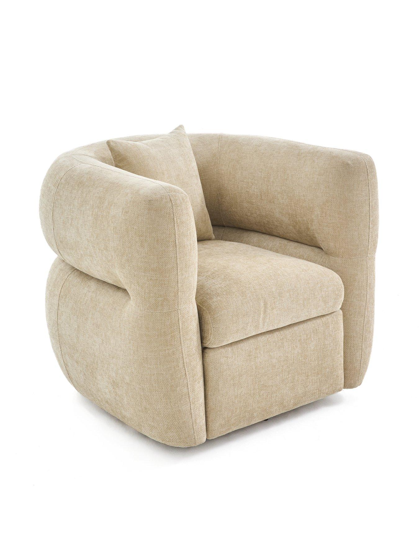 Image 3 of 7 of The Very Collection Bayswater Accent Swivel Chair - FSC&reg; Certified