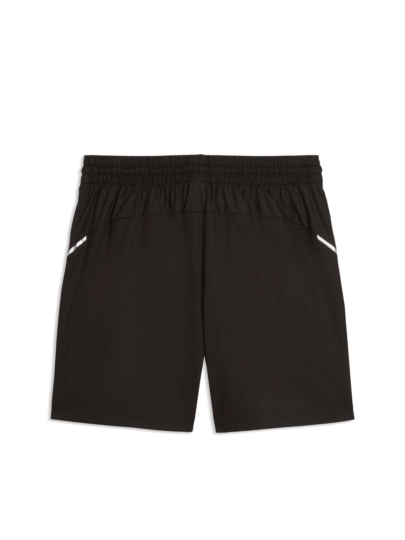 Image 5 of 5 of Puma Mens Tech Relaxed Cargo Shorts - Black