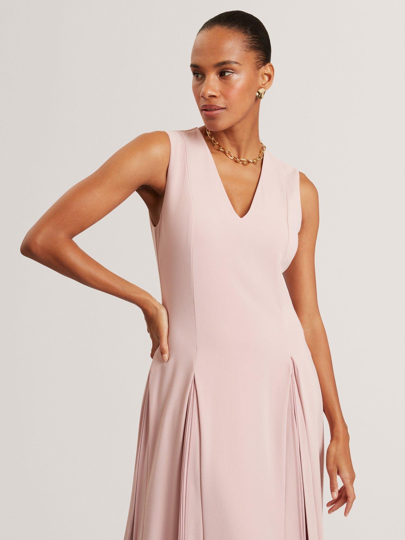 ted-baker-midi-dress-with-pleat-detailback