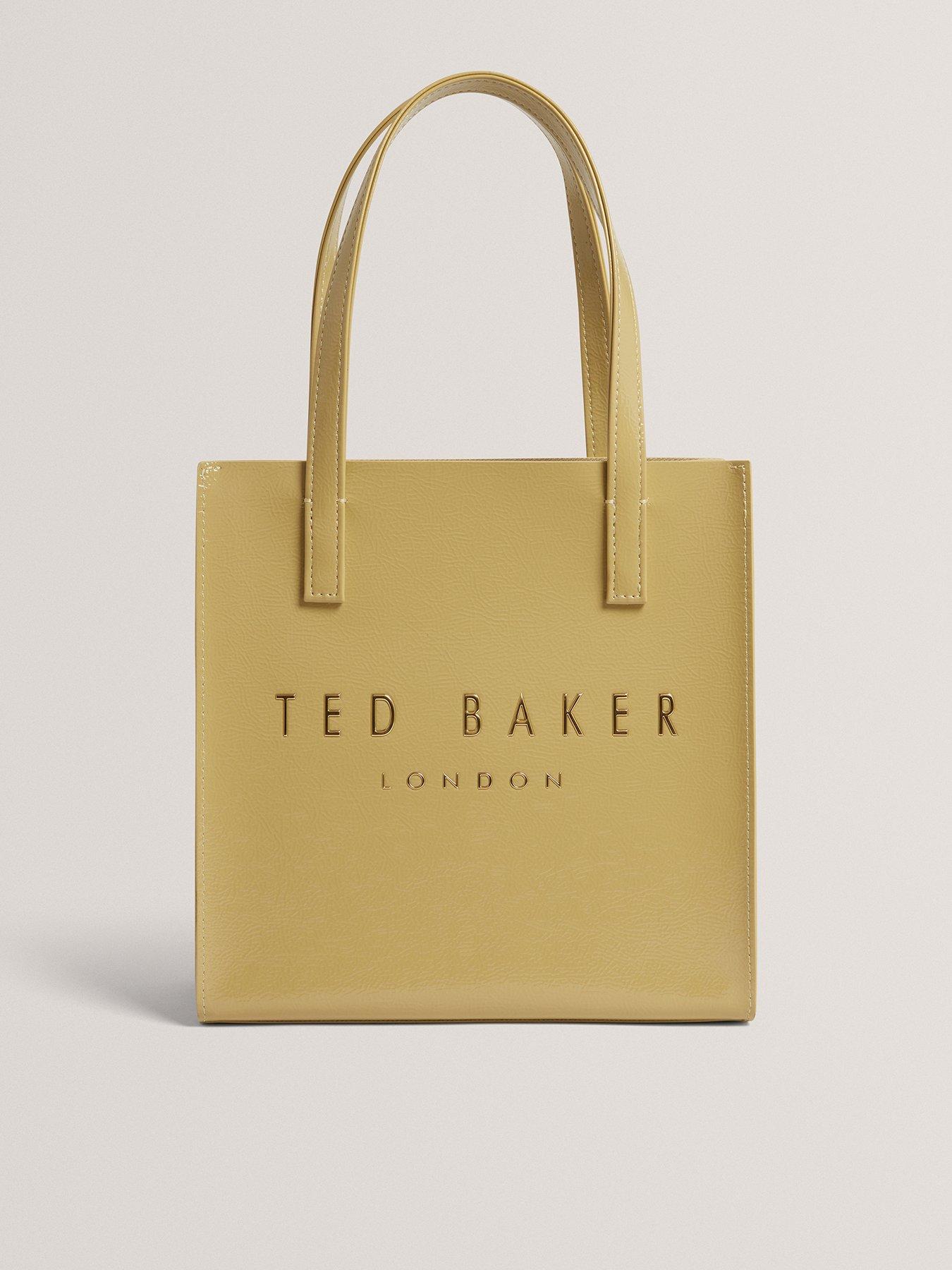 Ted Baker Crinkle Large Icon Bag - Yellow