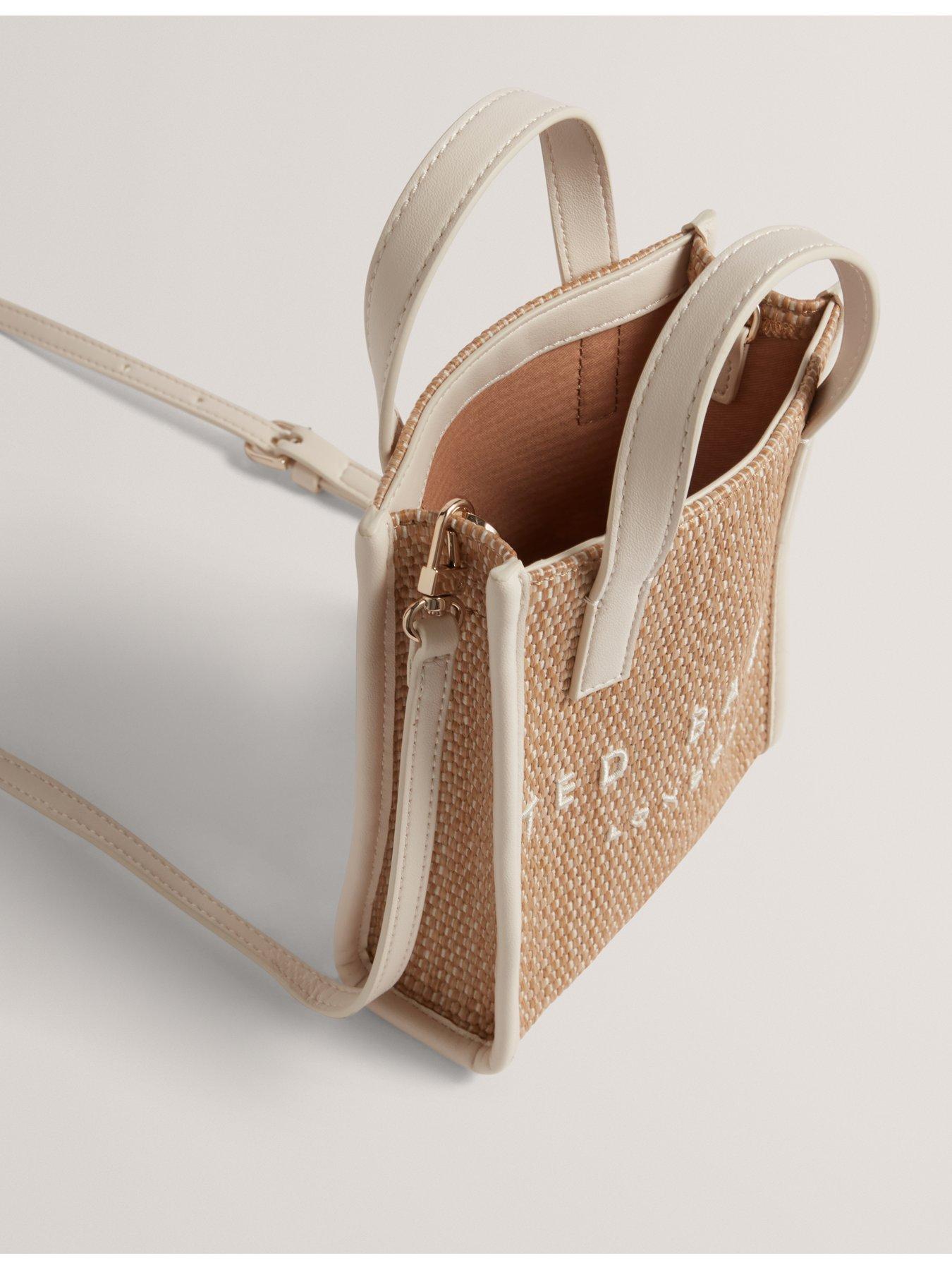 ted-baker-faux-raffia-mini-icon-bag-creamdetail