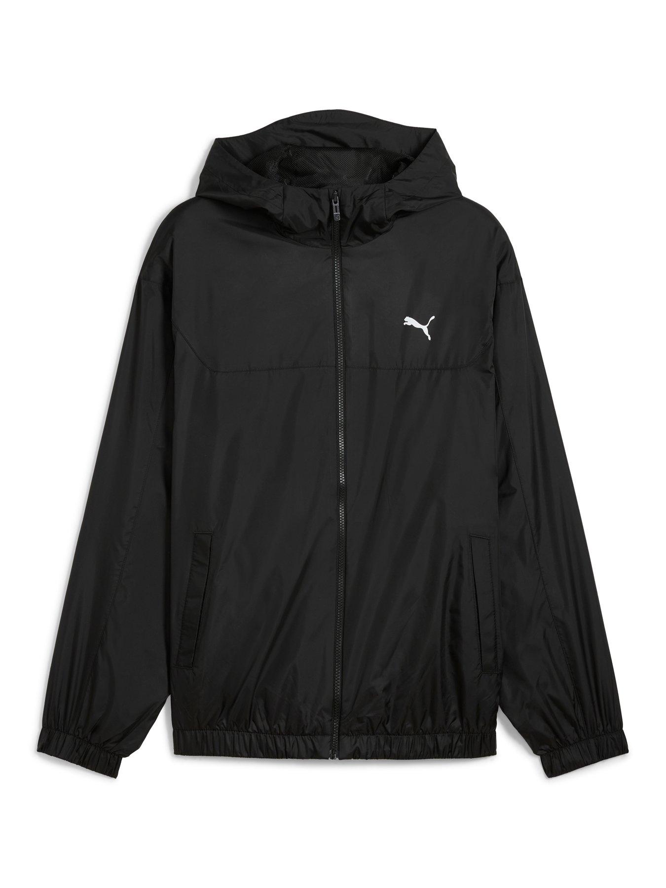 Image 6 of 6 of Puma Mens Essential Relaxed Windbreaker - Black