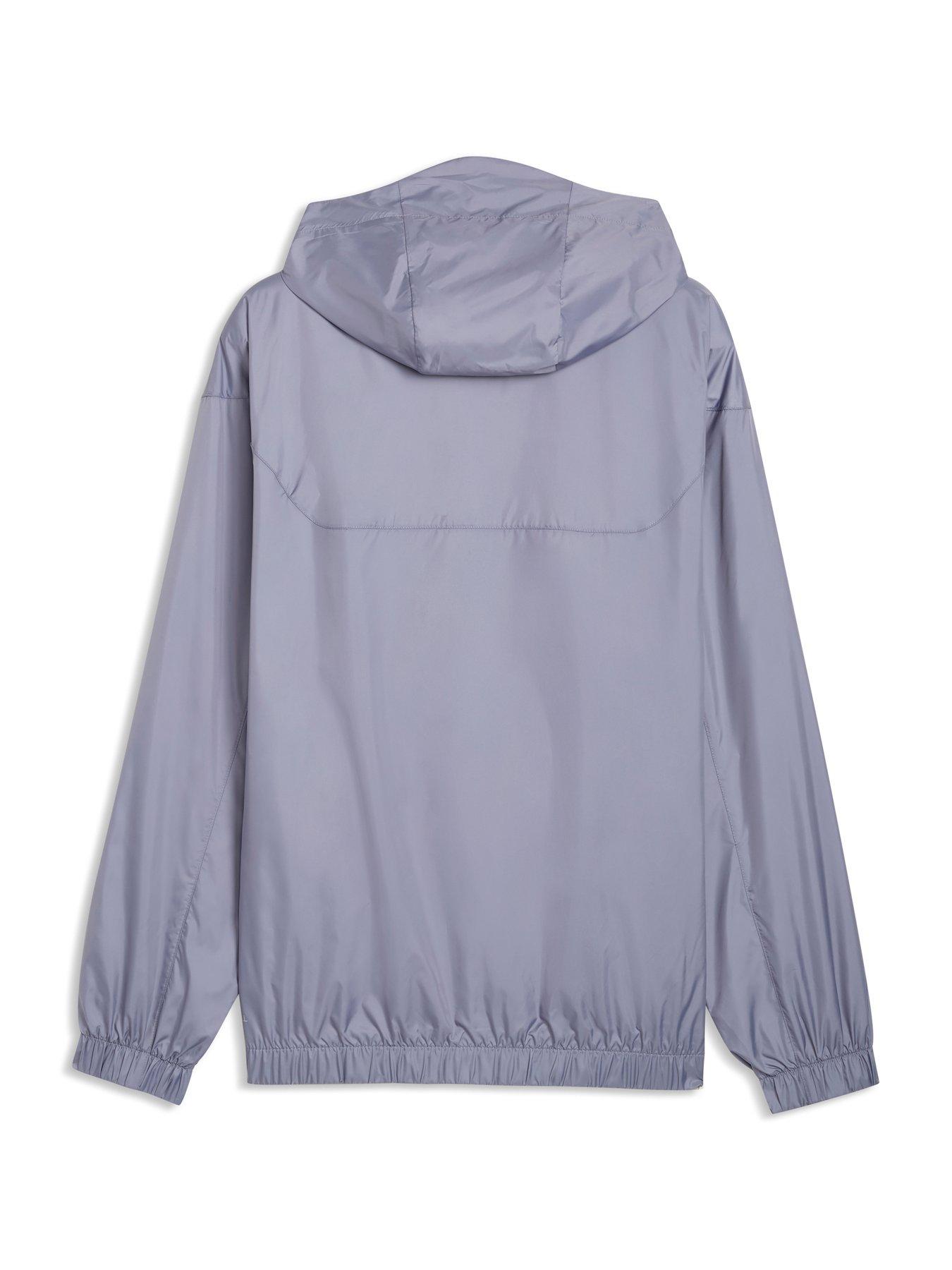 Image 5 of 5 of Puma Mens Ess Relaxed Windbreaker - Grey