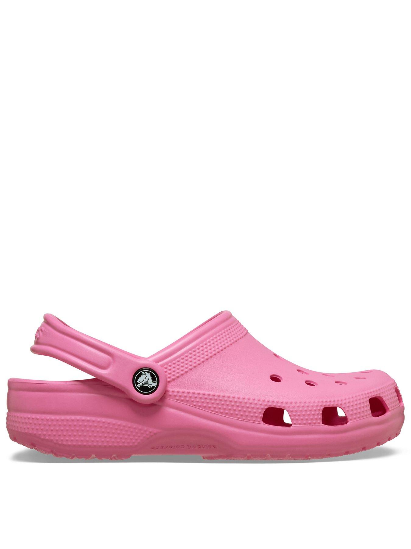 Image 1 of 6 of Crocs Classic Clog-Pink Lemonade