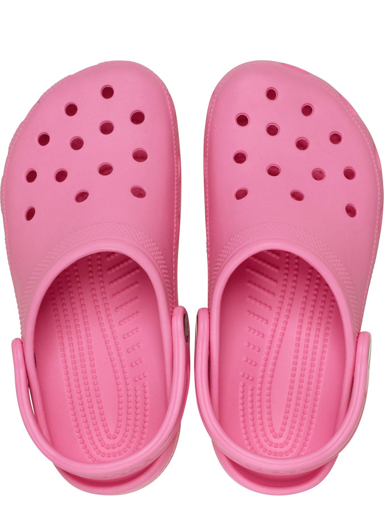 Image 4 of 6 of Crocs Classic Clog-Pink Lemonade