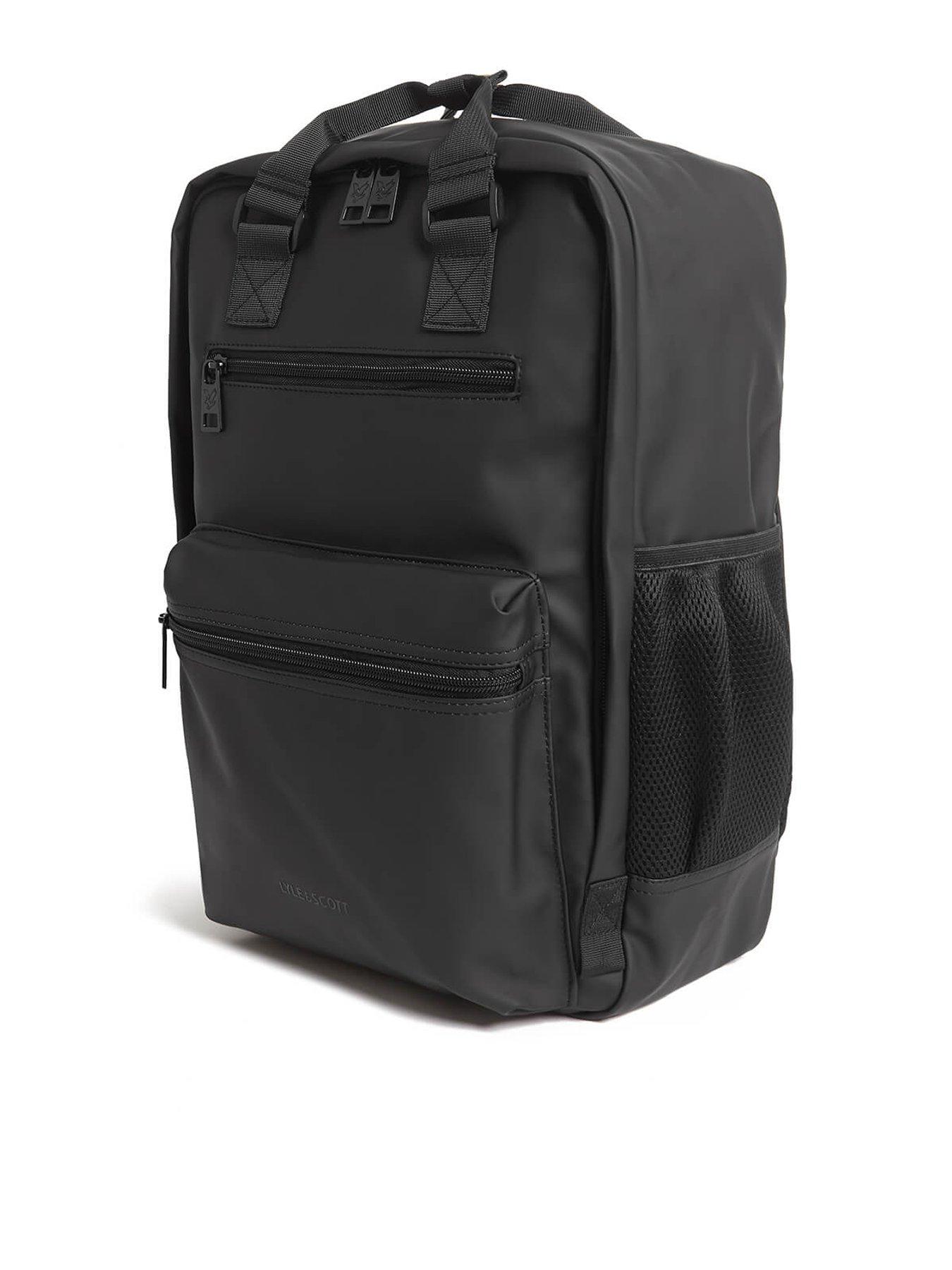 Lyle & Scott Weather Resistant Backpack - Black