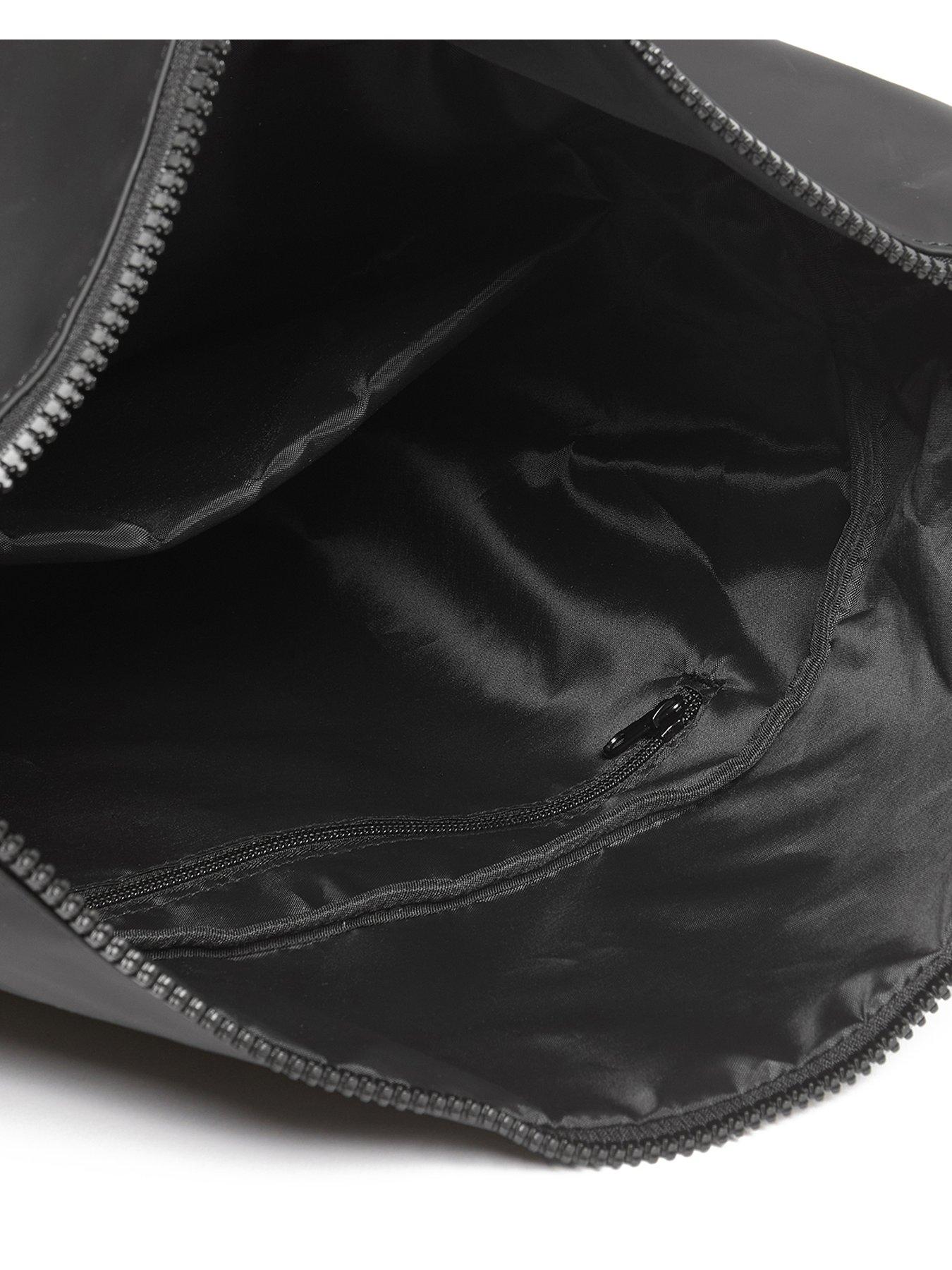 Image 3 of 3 of Lyle & Scott Lyle &amp; Scott Weather Resistant Roll Top Backpack -Black