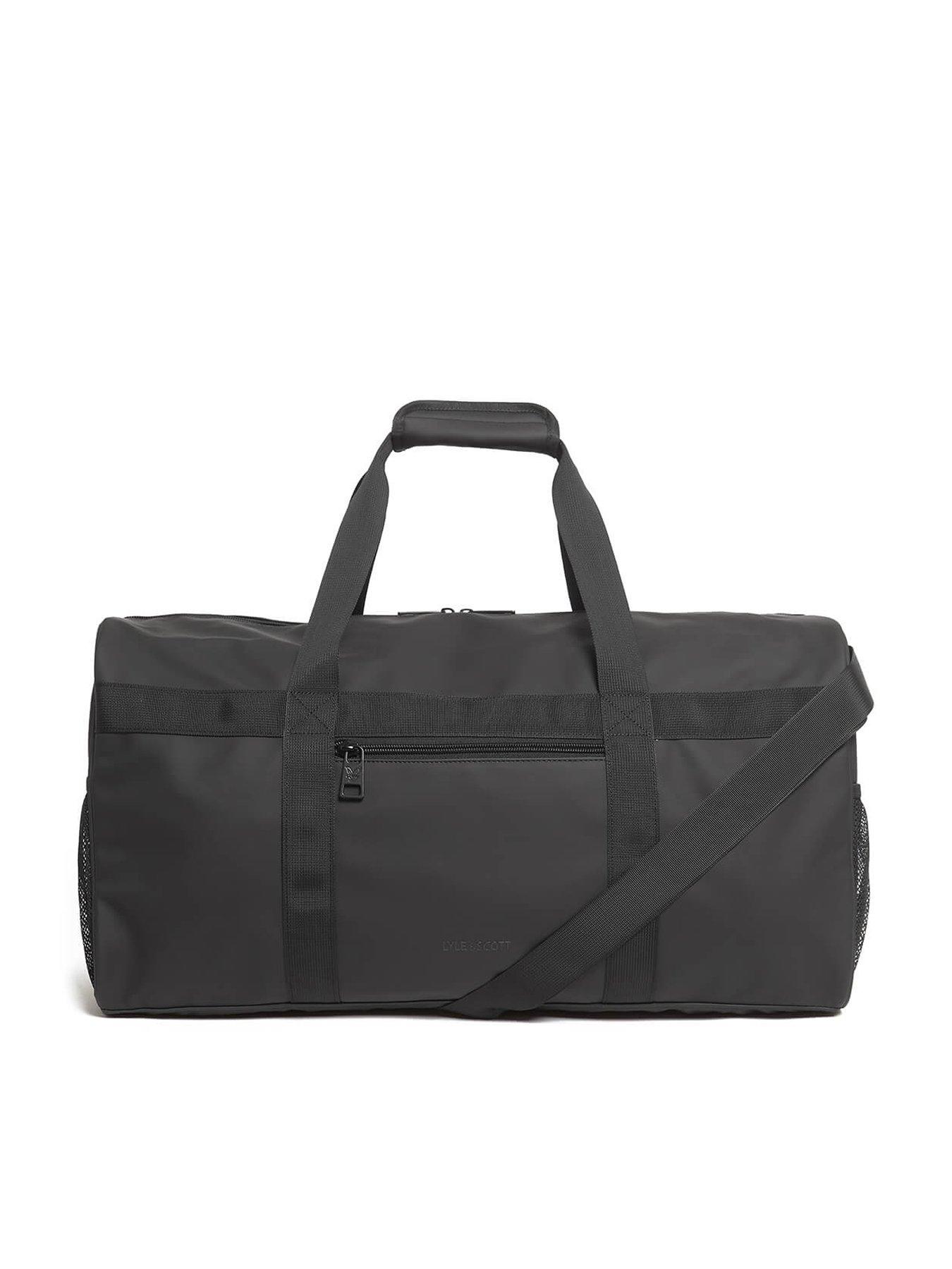 lyle-scott-weather-resistant-holdall-bag-blackfront