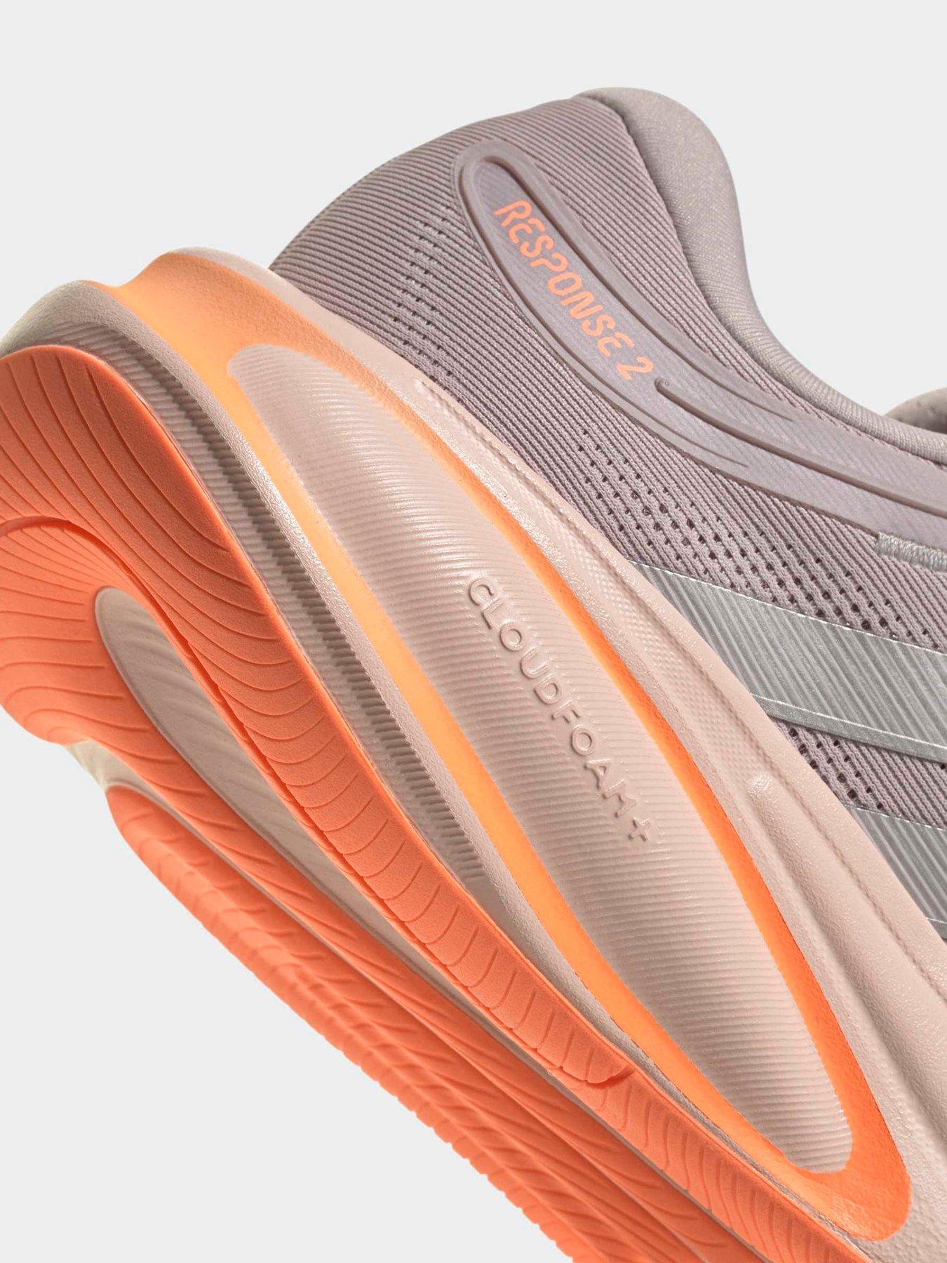 Image 6 of 7 of adidas Womens Running Response 2 Trainer - Purple