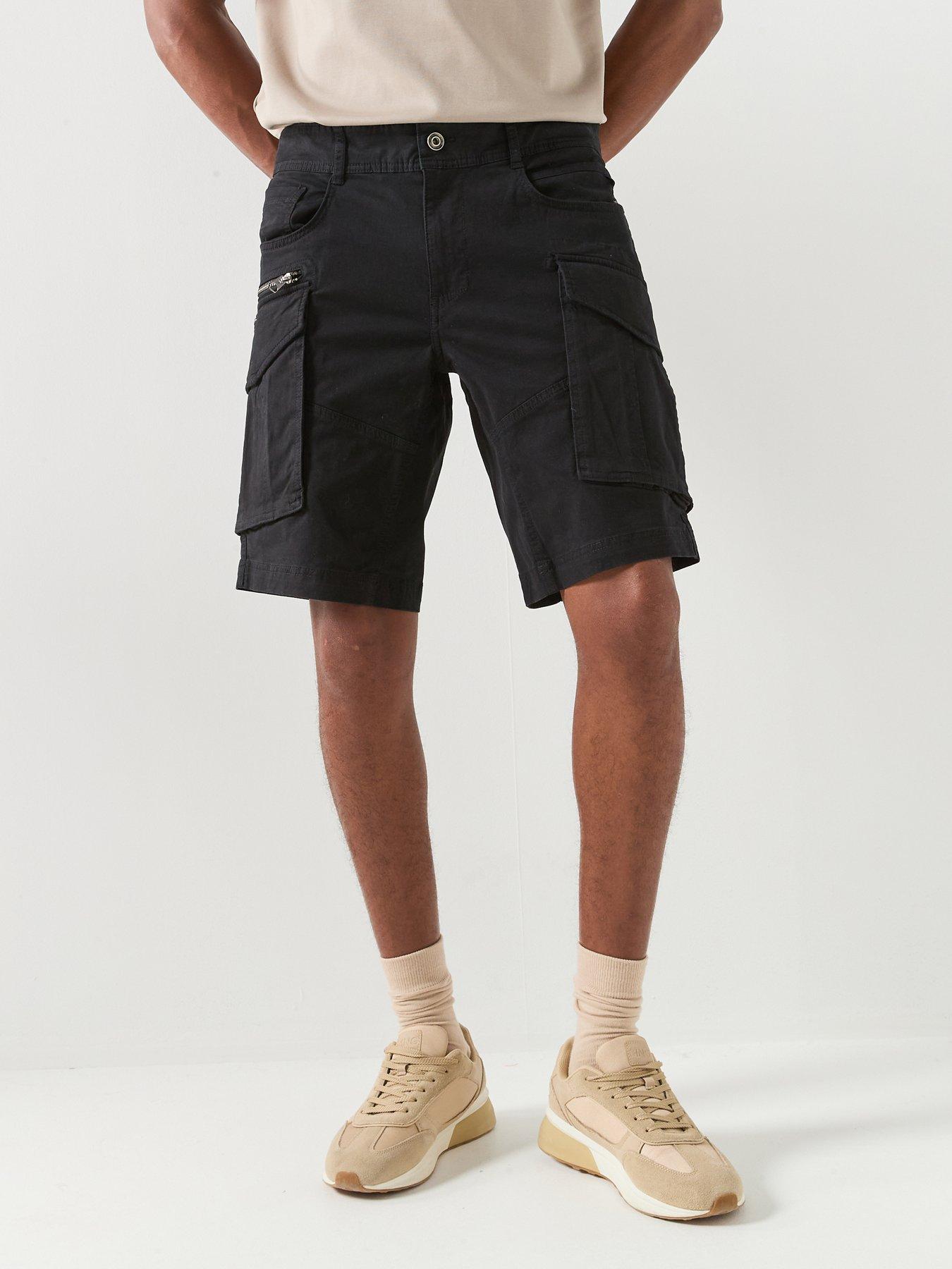 replay-joe-cargo-shorts-cargo-shorts-black