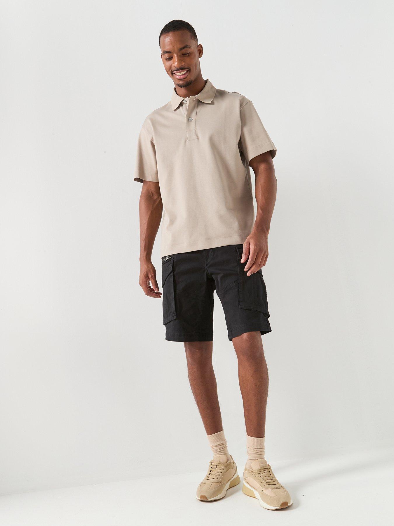 Image 3 of 5 of Replay Joe Cargo Shorts Cargo Shorts - Black
