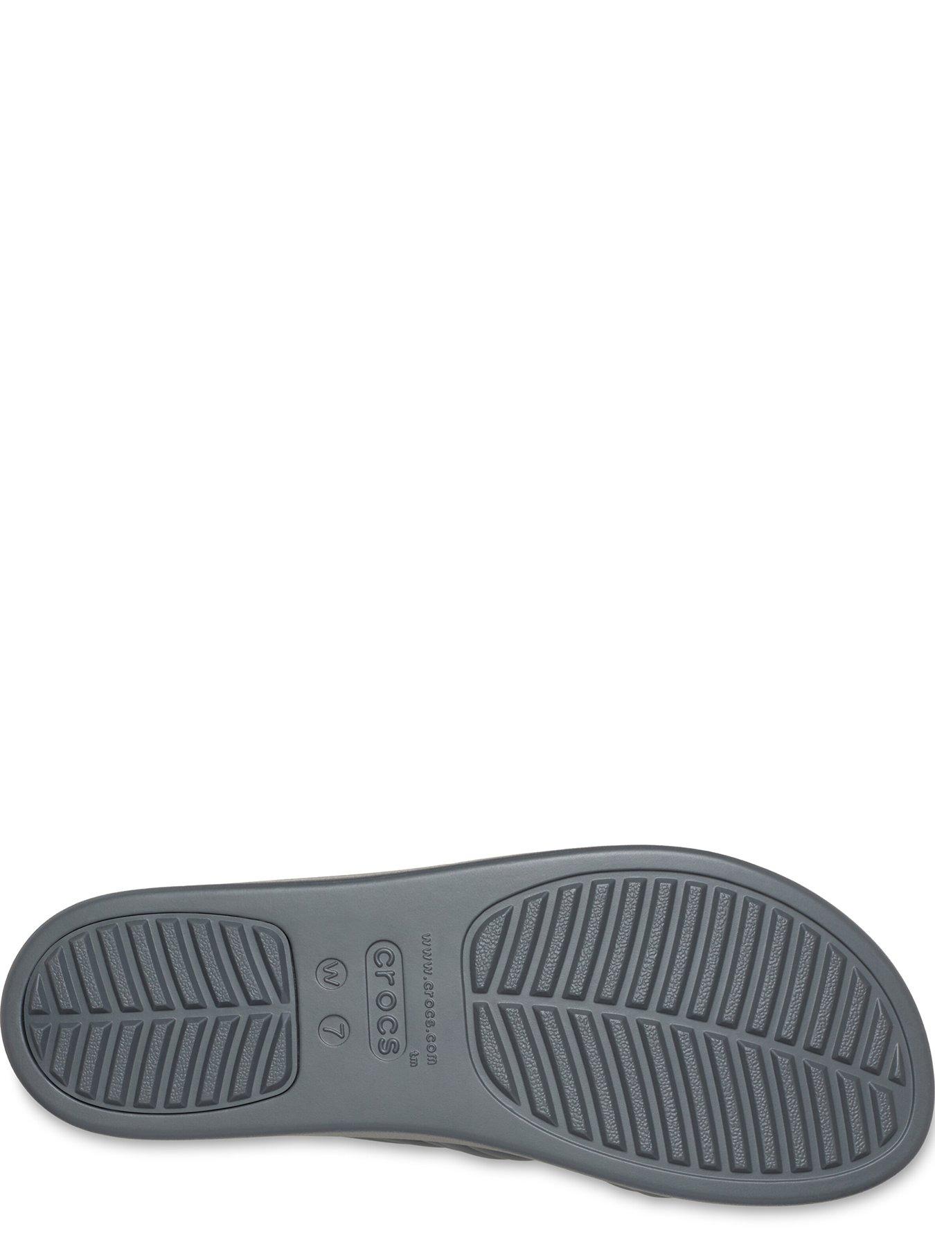 Image 5 of 6 of Crocs Brooklyn Knot Low Wedge Sandal - Carbon