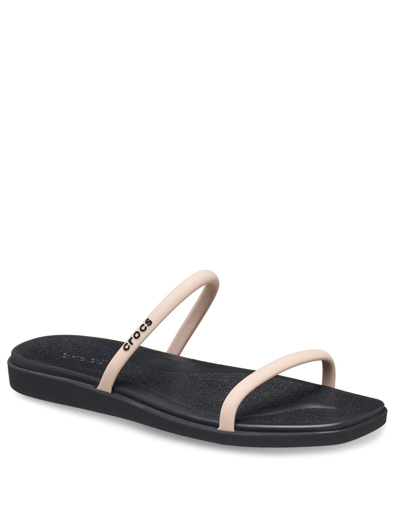 crocs-miami-two-tone-two-strap-sandal--dulceblackstillFront