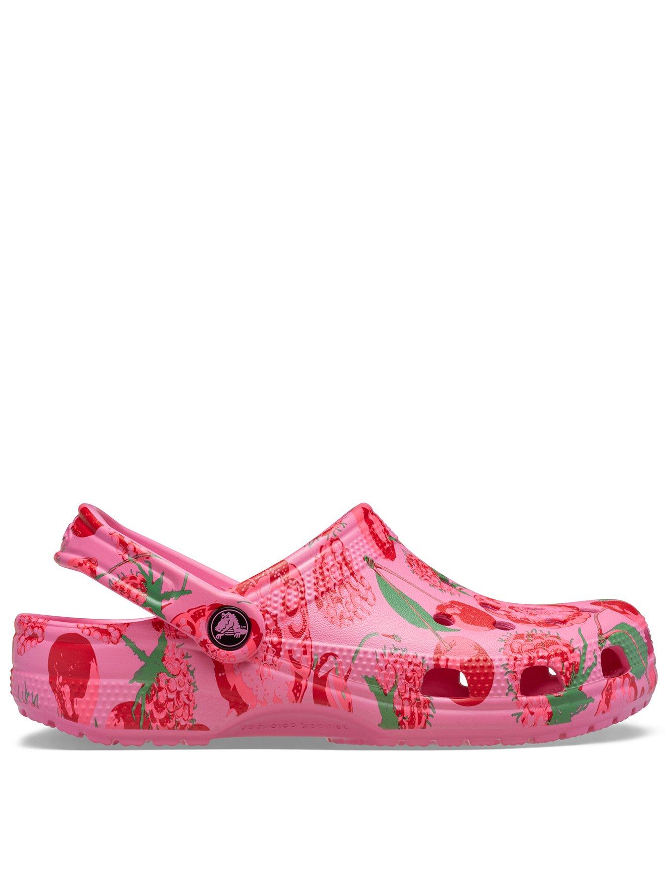 Image 1 of 6 of Crocs Classic Summer Fruit Clog - Lemonade