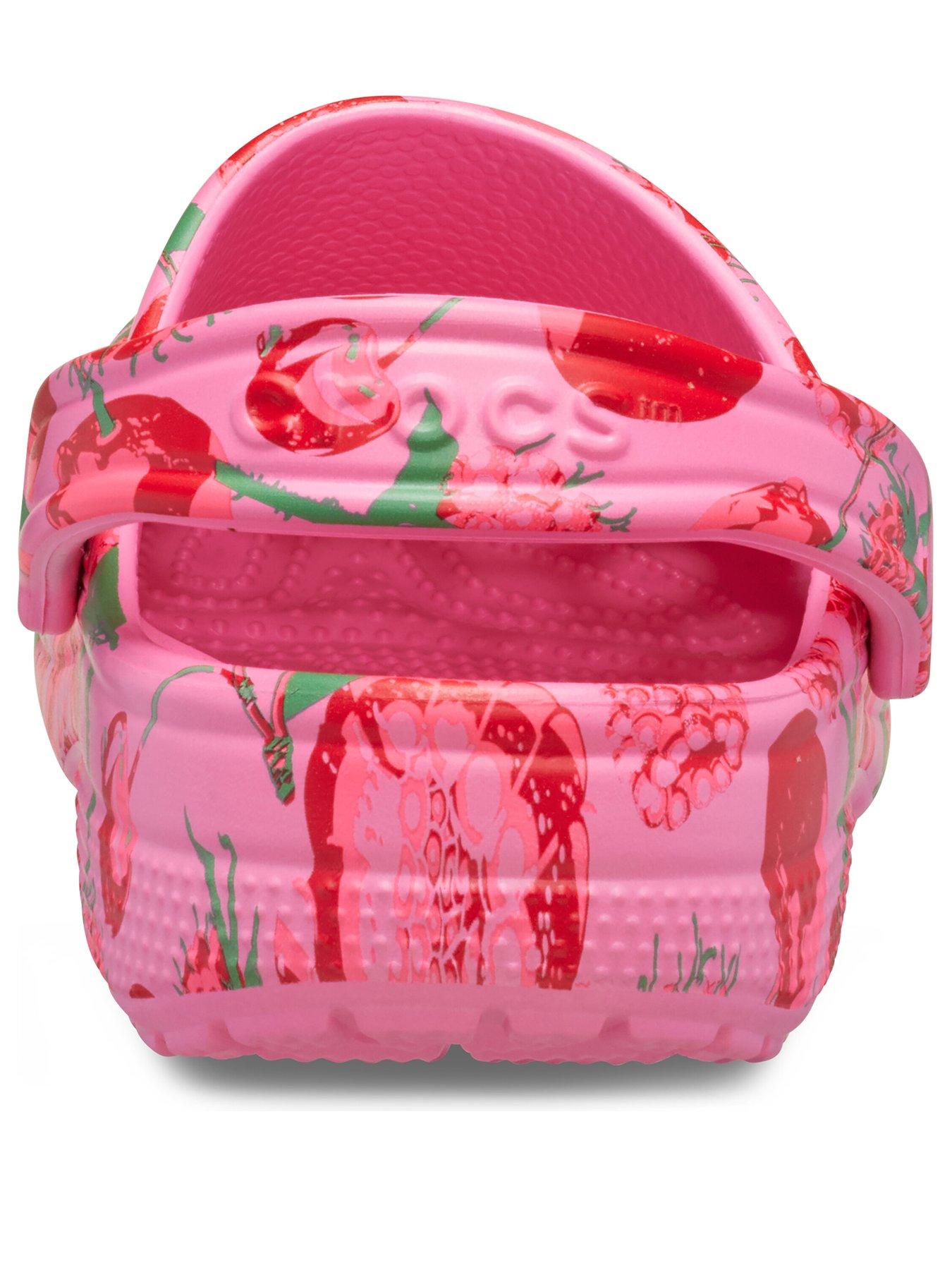 Image 3 of 6 of Crocs Classic Summer Fruit Clog - Lemonade