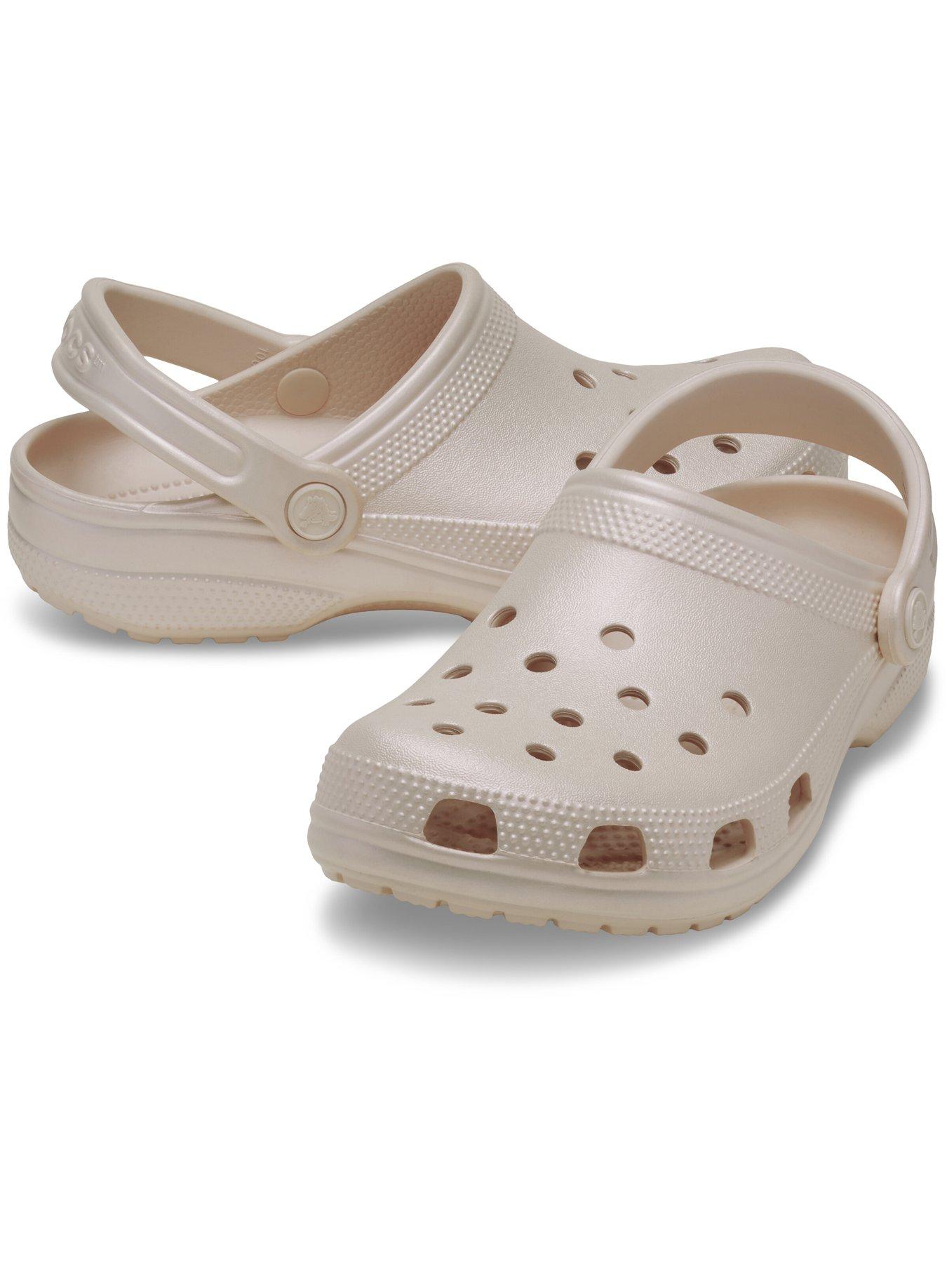 Image 6 of 6 of Crocs Classic Pearl Shine Clog - Quartz
