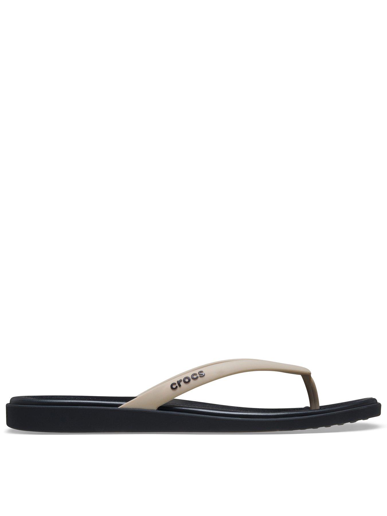 Crocs Miami Two Tone Flip Flop - Black