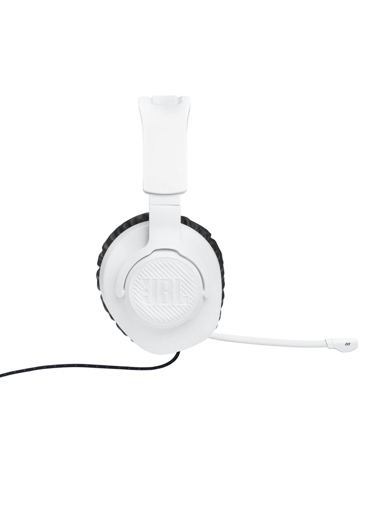 Image 3 of 7 of JBL Quantum 100P Gaming Headset - White/Blue&nbsp;