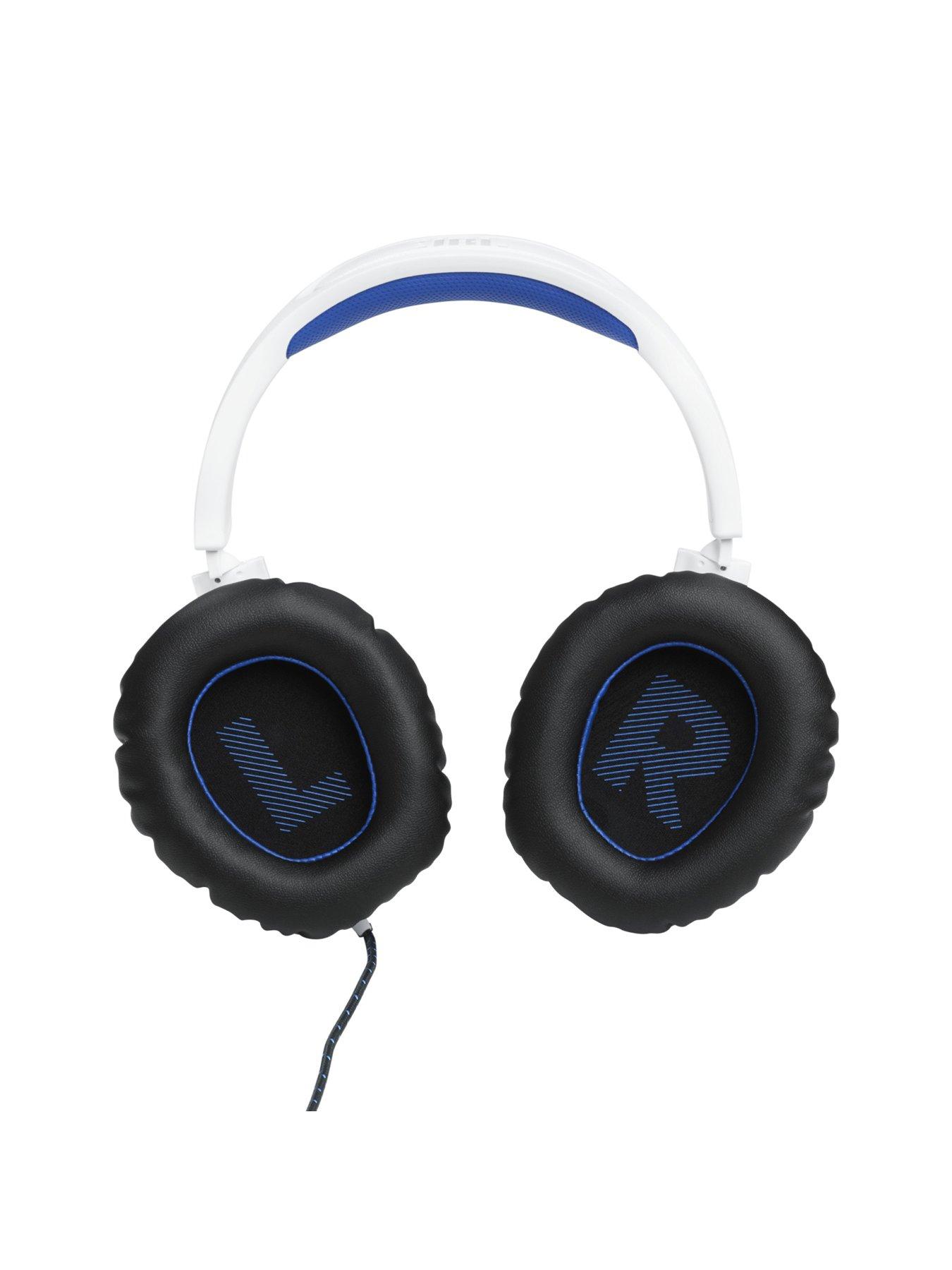Image 6 of 7 of JBL Quantum 100P Gaming Headset - White/Blue&nbsp;