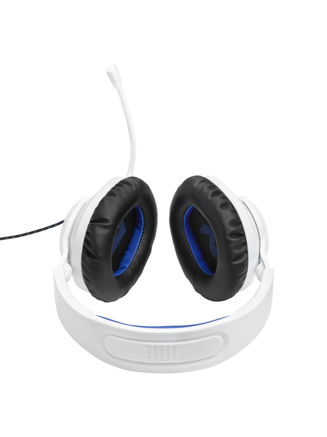 Image 7 of 7 of JBL Quantum 100P Gaming Headset - White/Blue&nbsp;