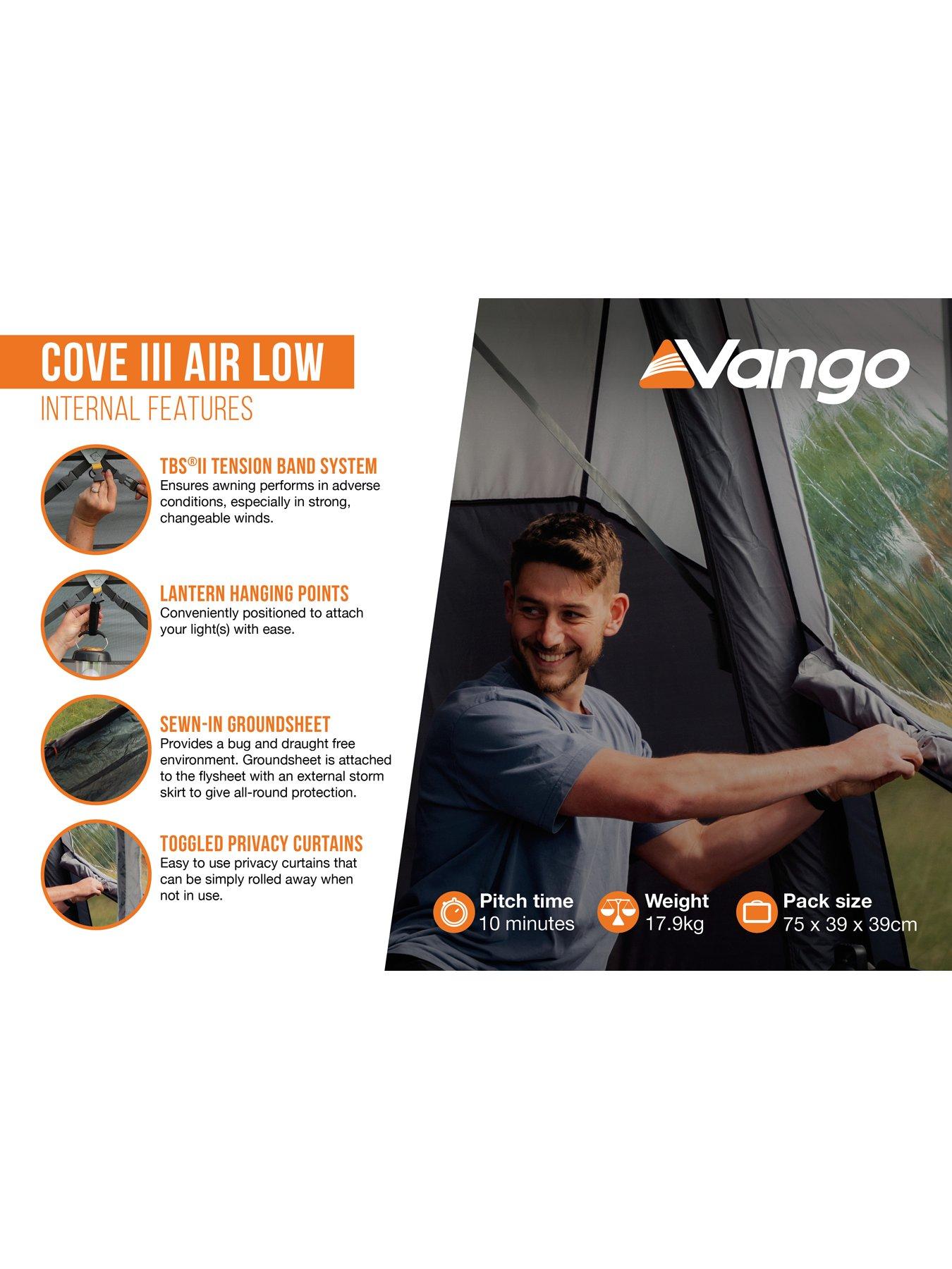 Image 4 of 8 of Vango Cove III Air Mid Drive Away Awning