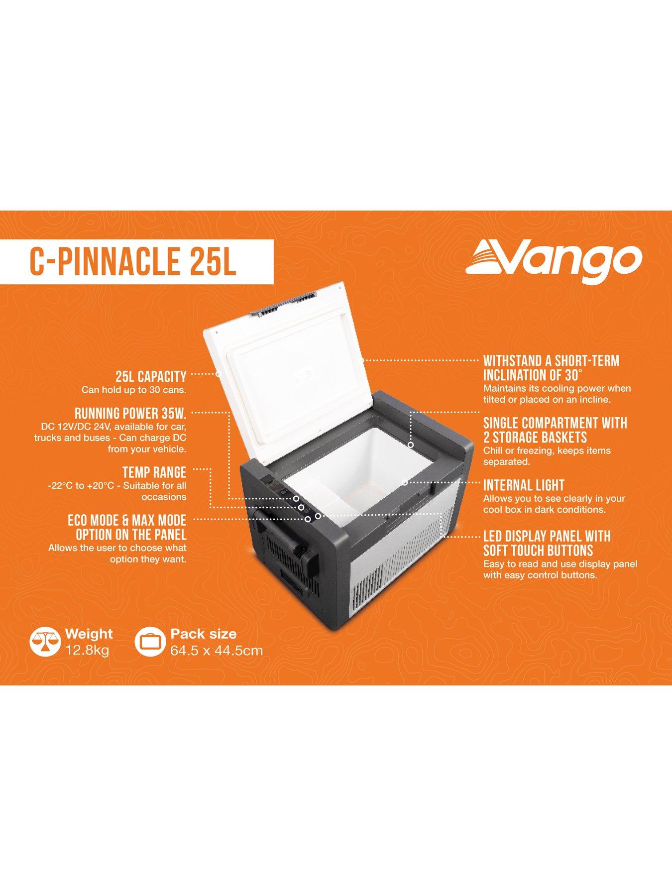 vango-c-pinnacle-25l-freezer-cooler-boxstillFront