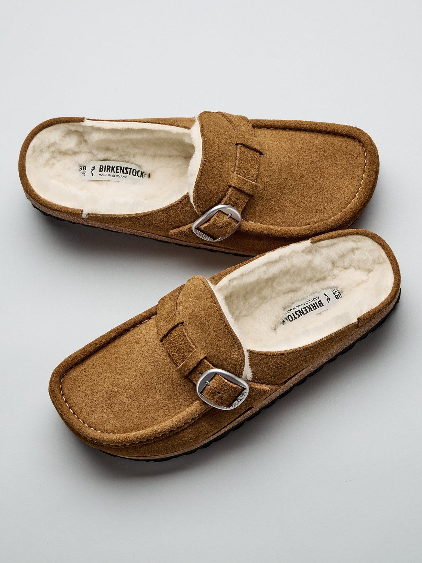 Birkenstock Buckley Shearling Suede Leather Women