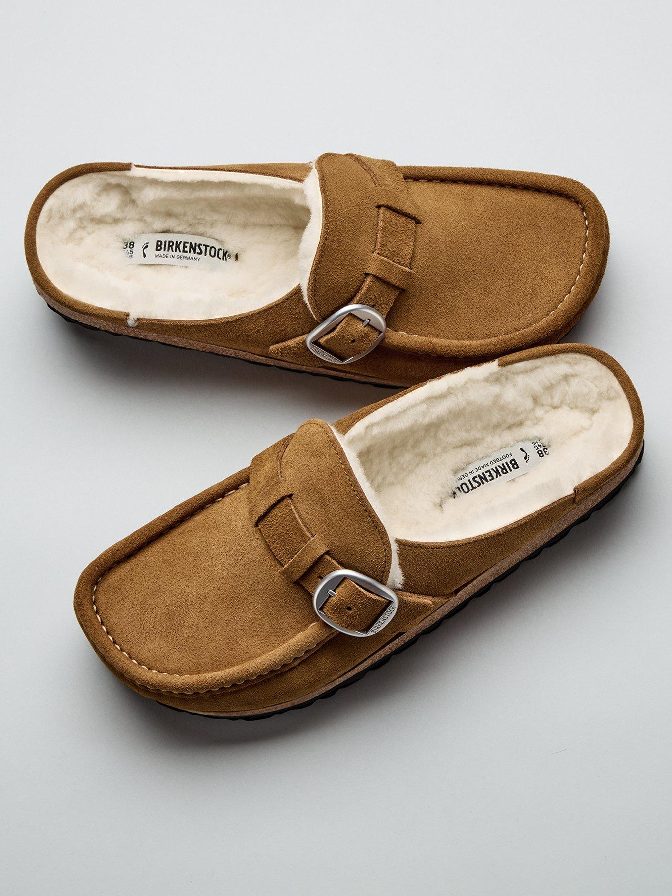 Image 3 of 5 of Birkenstock Buckley Shearling Suede Leather Women