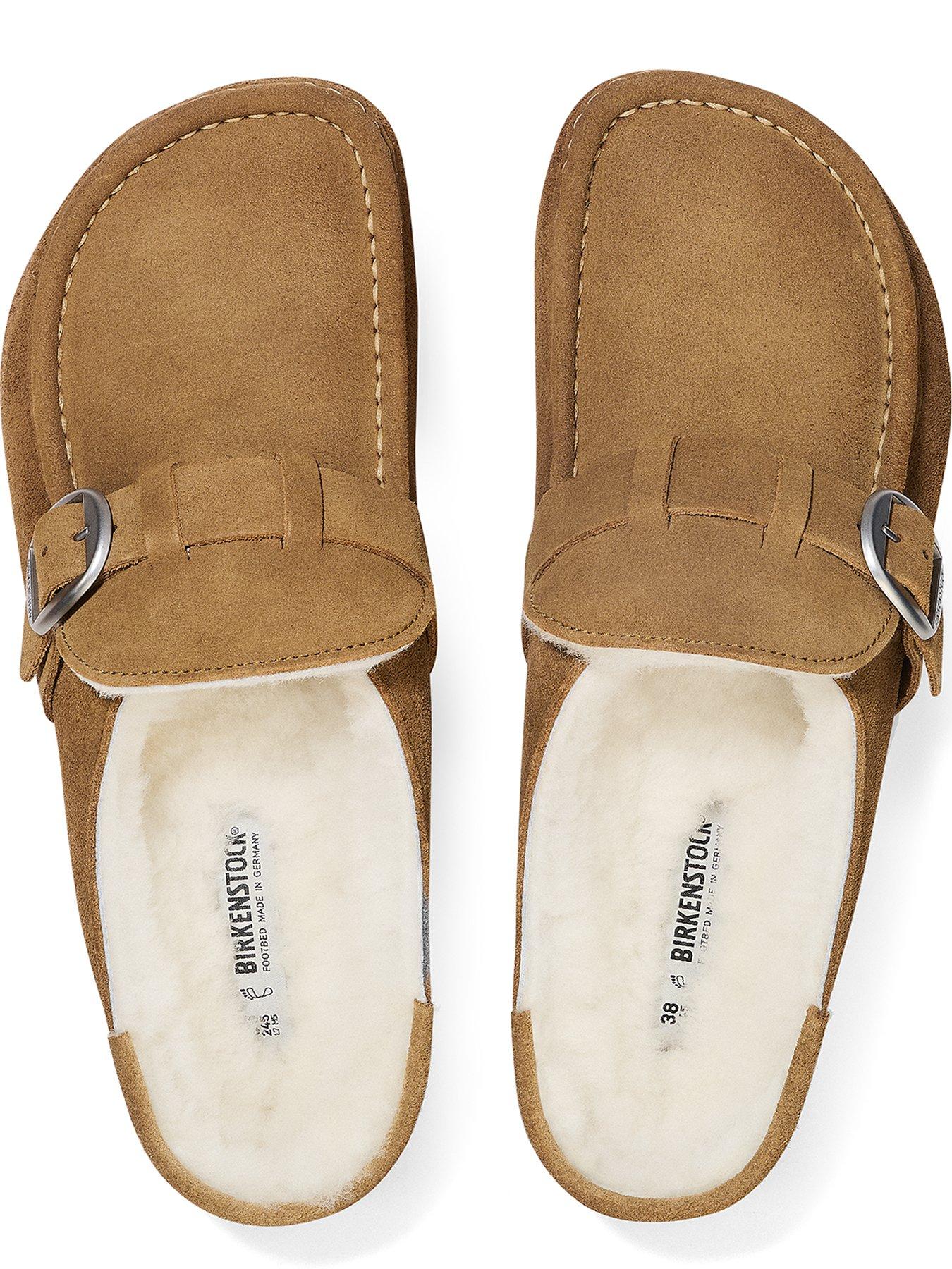 Image 4 of 5 of Birkenstock Buckley Shearling Suede Leather Women