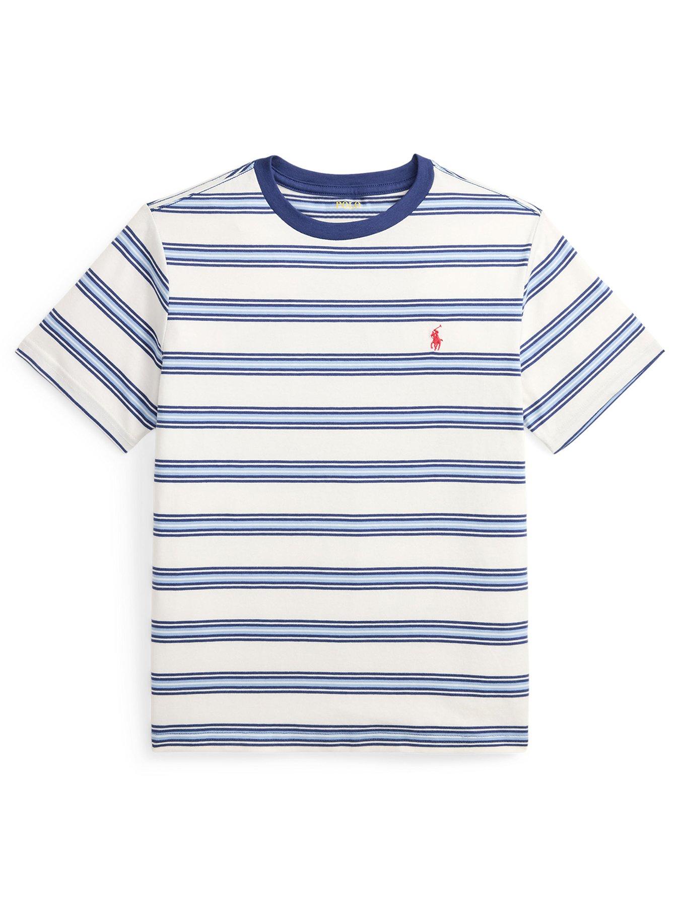Polo Ralph Lauren Boys Short Sleeve Stripe T-Shirt - Multi