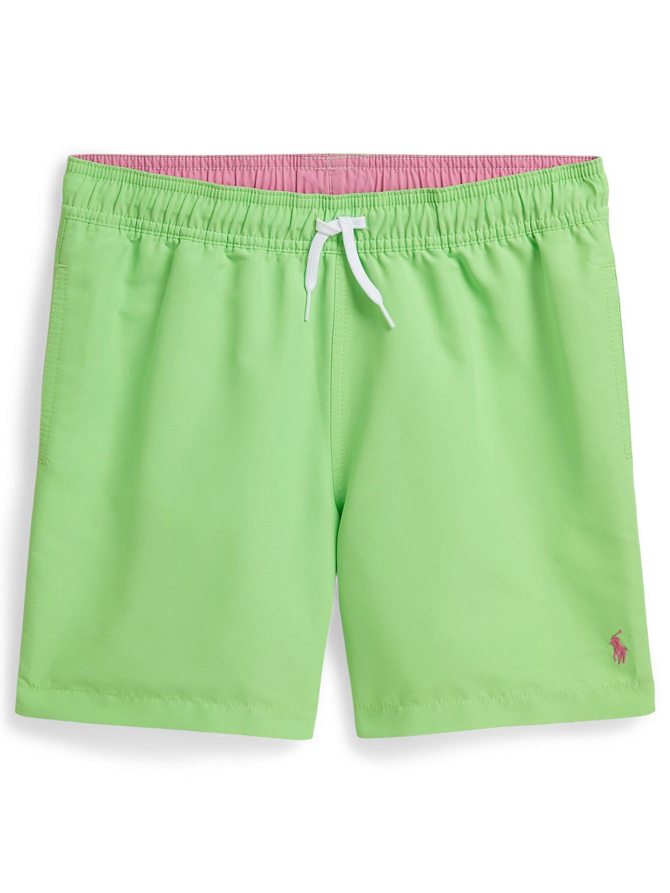 Image 1 of 2 of Polo Ralph Lauren Boys Traveller Swimshort - Bright Green