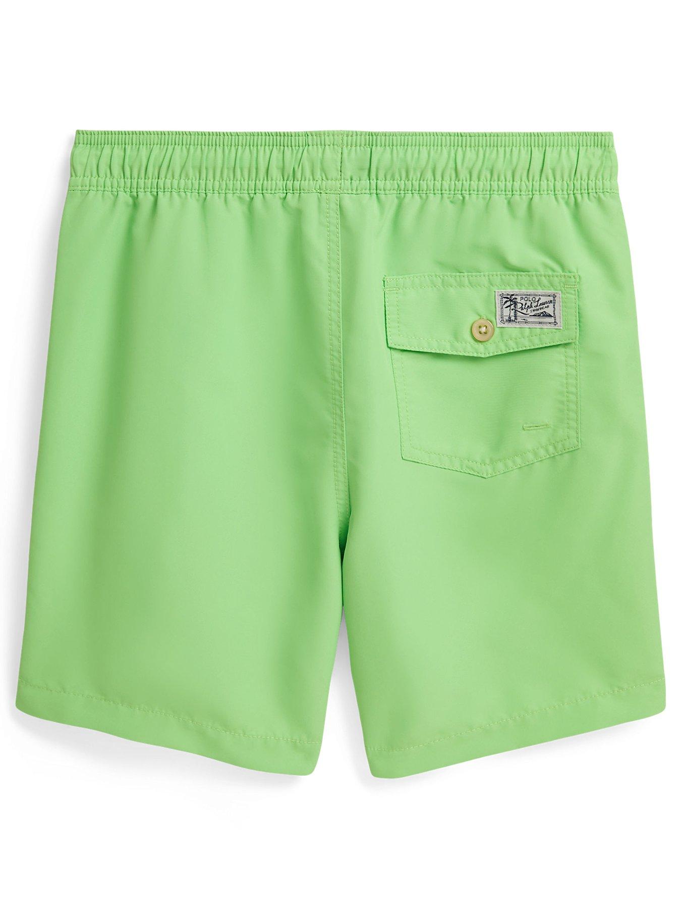 Image 2 of 2 of Polo Ralph Lauren Boys Traveller Swimshort - Bright Green