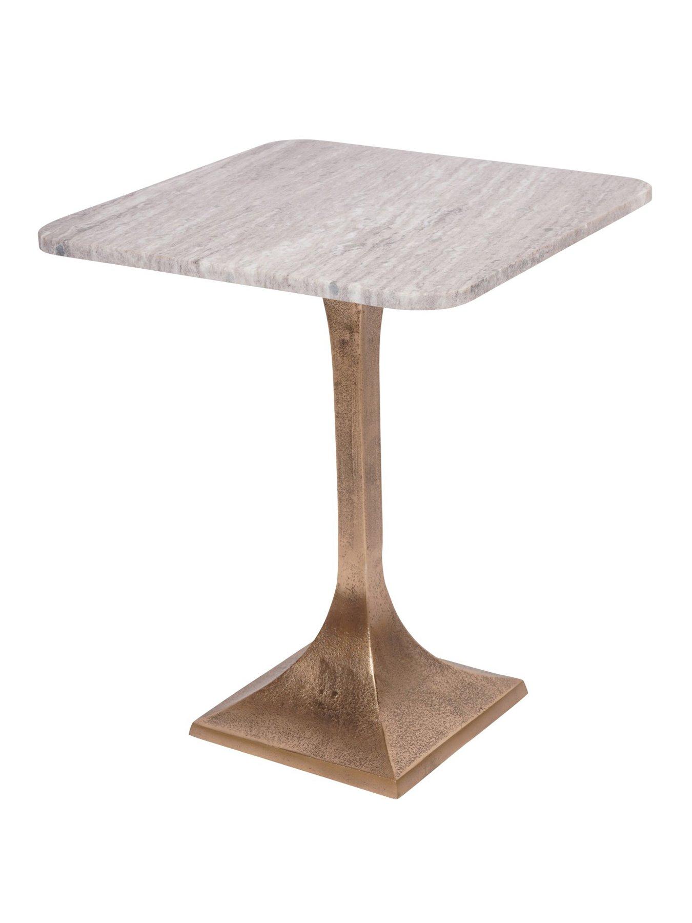 Image 2 of 5 of Libra Interiors Morchino Marble Side Table