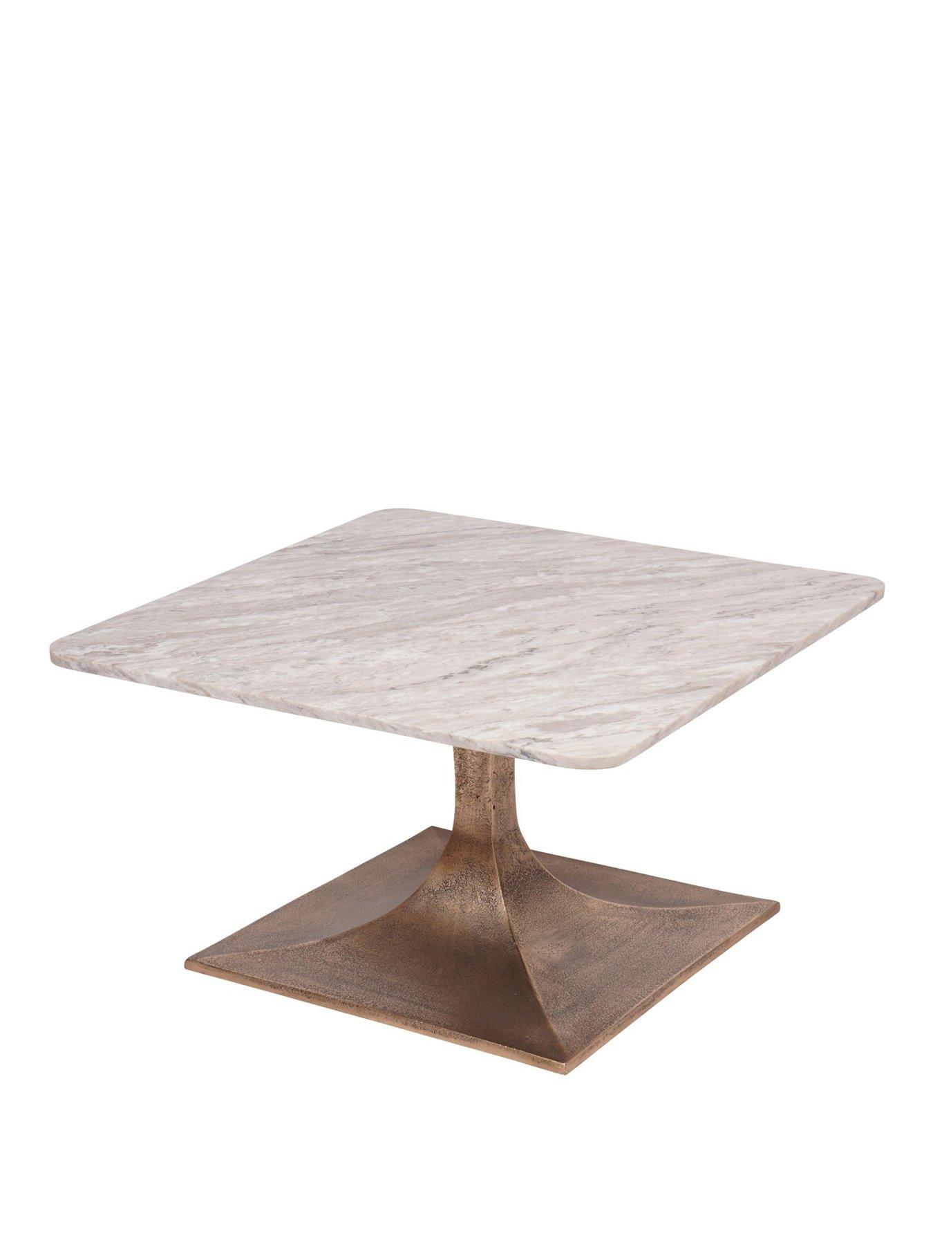 Image 2 of 5 of Libra Interiors Morchino Marble Coffee Table