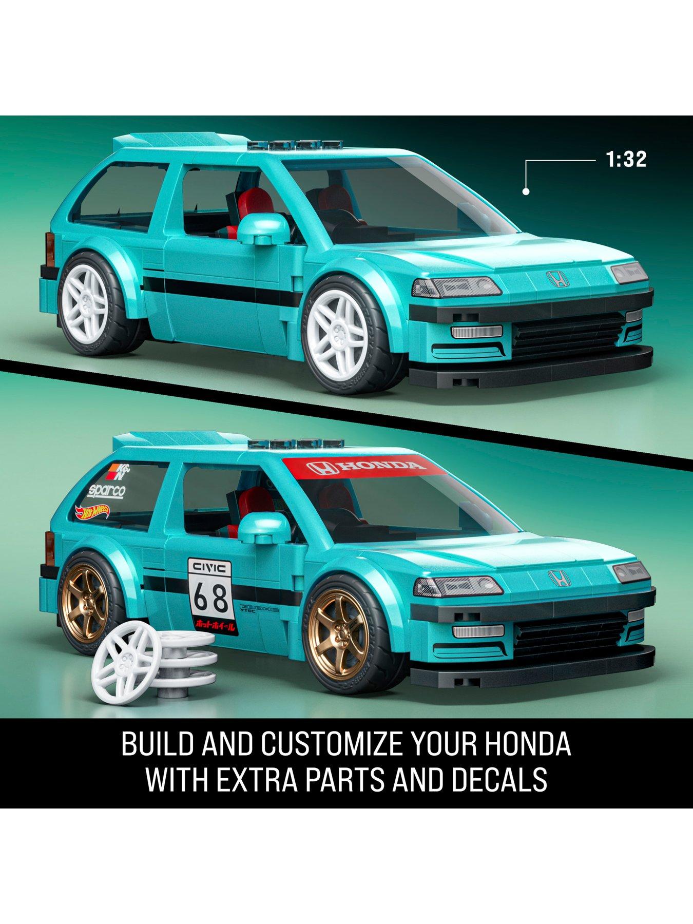 Image 3 of 7 of Brick Shop Hot Wheels Speed 90 Honda Custom Civic EF