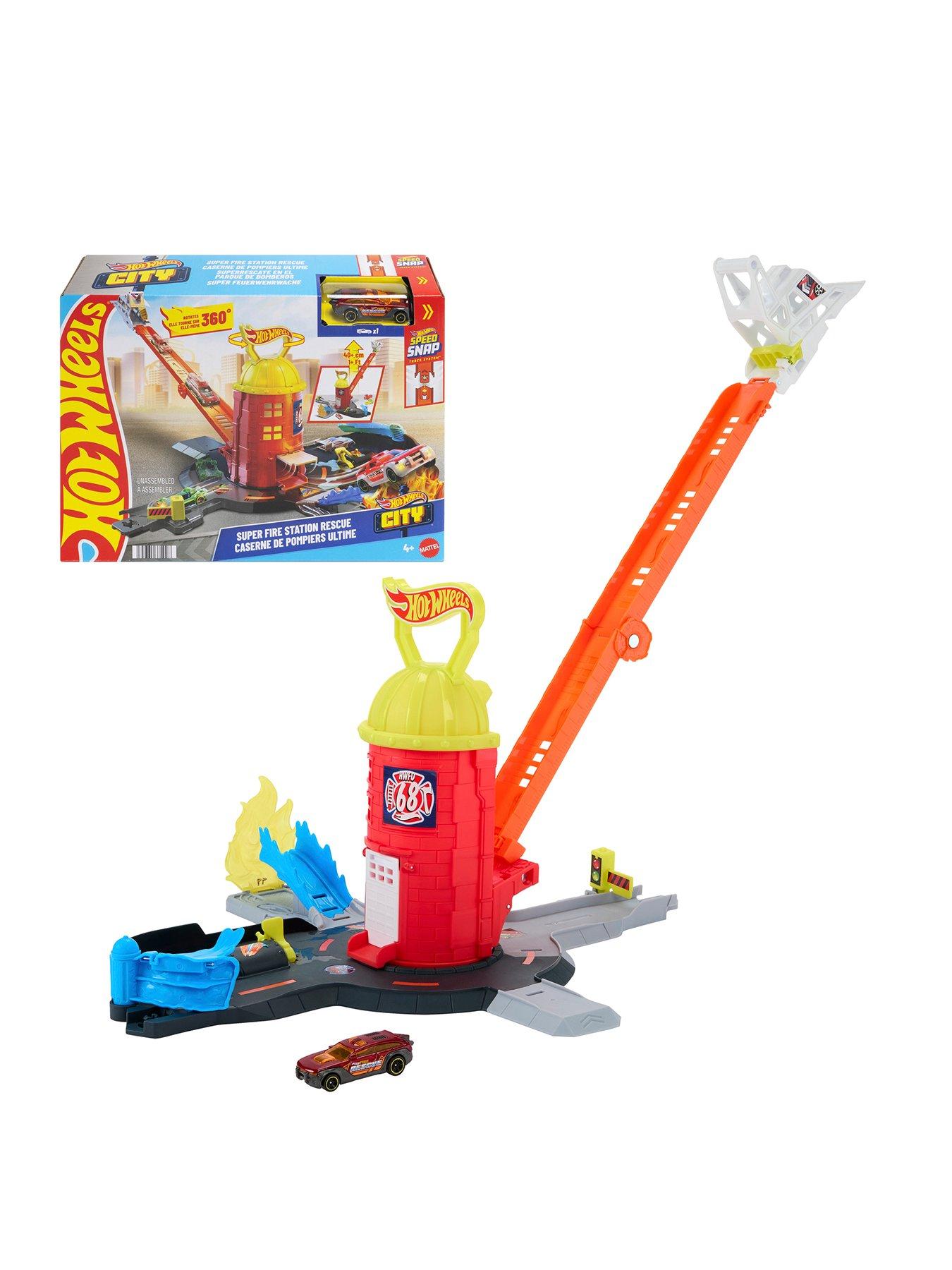 Image 1 of 5 of Hot Wheels City Super Fire Station Rescue Playset&nbsp;