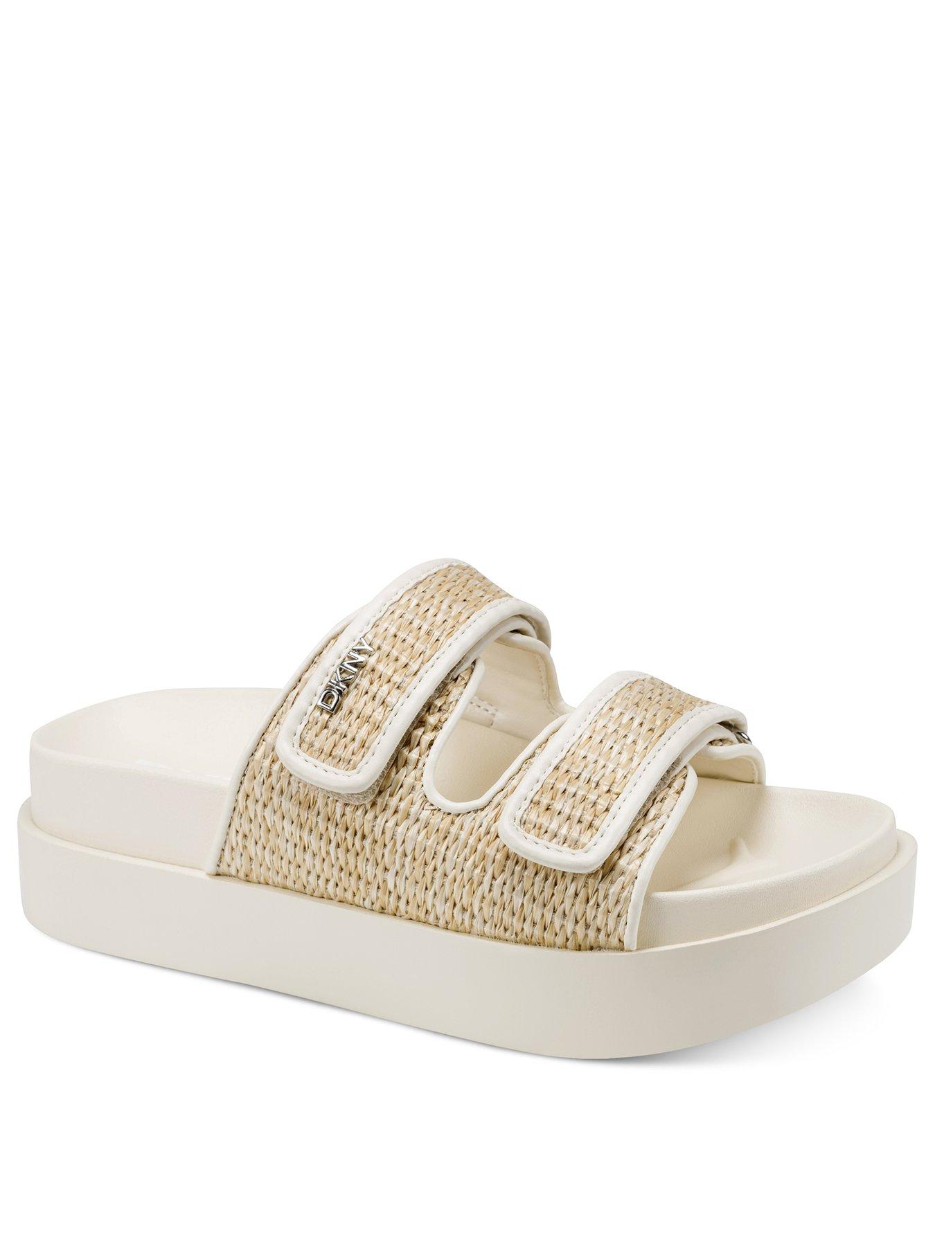 Image 2 of 5 of DKNY Piper Platform Sandal 30mm - Beige