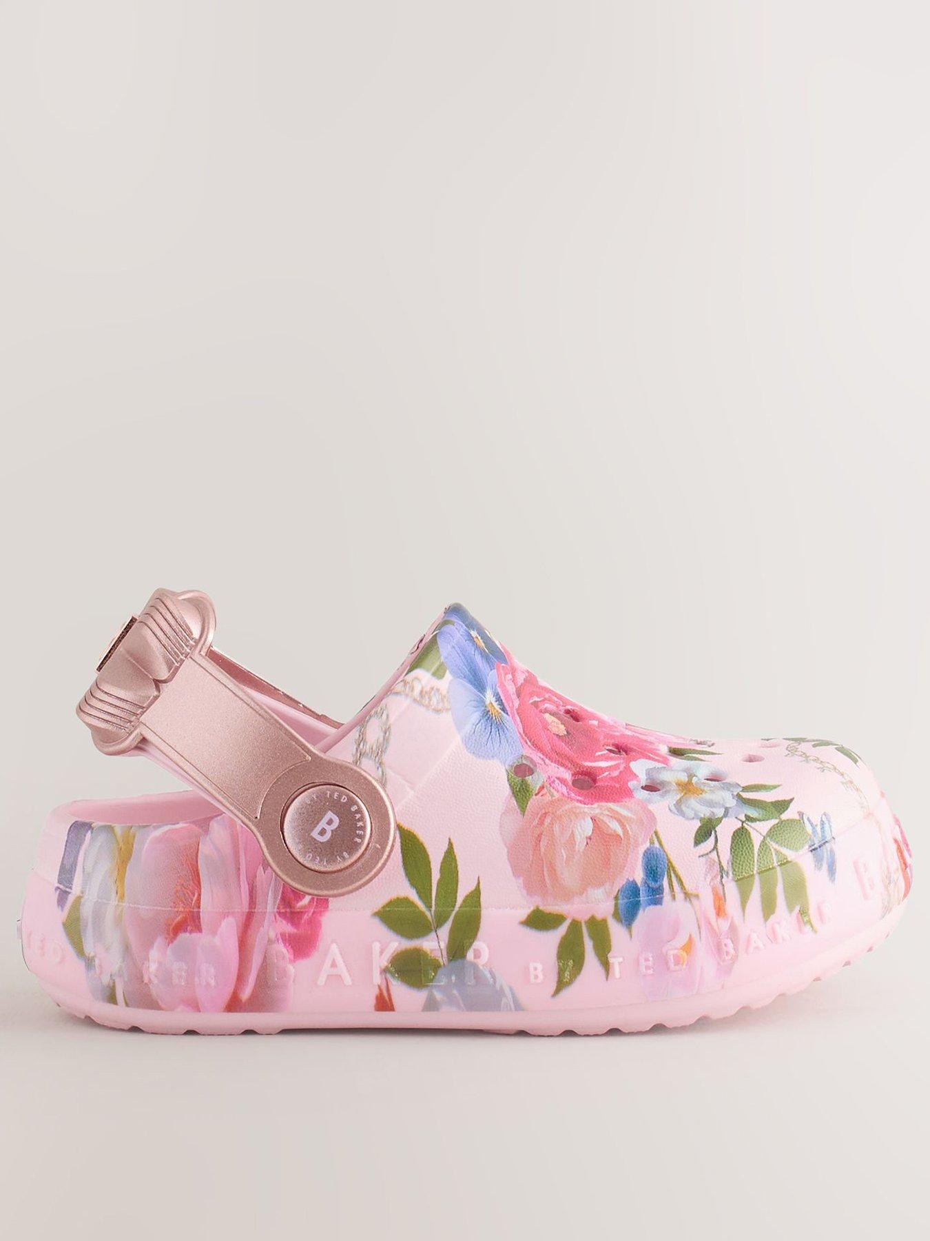 ted-baker-girls-floral-bow-clogs-pinkfront