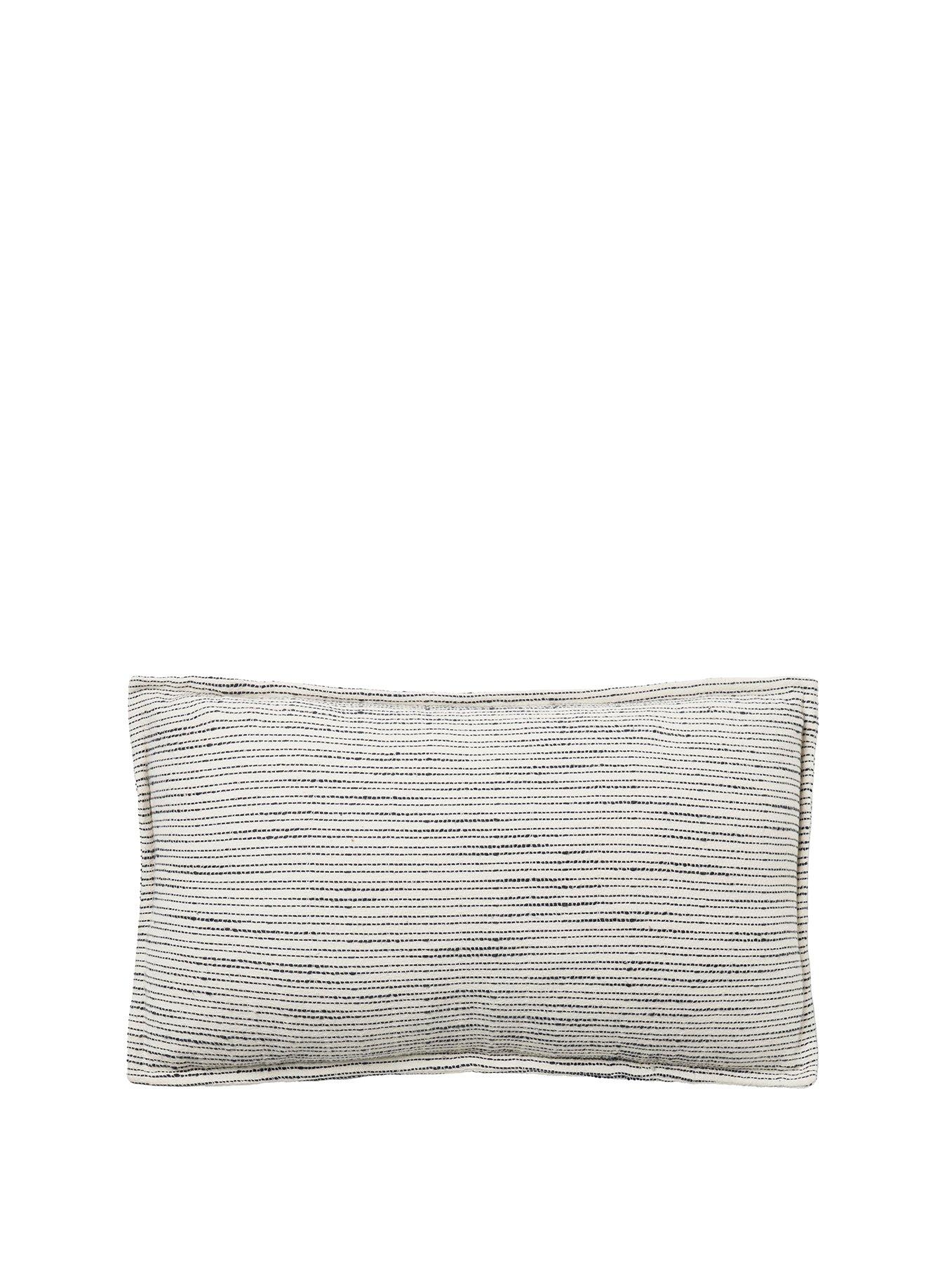Image 2 of 5 of The Very Collection Zen Pinstripe Bolster Cushion