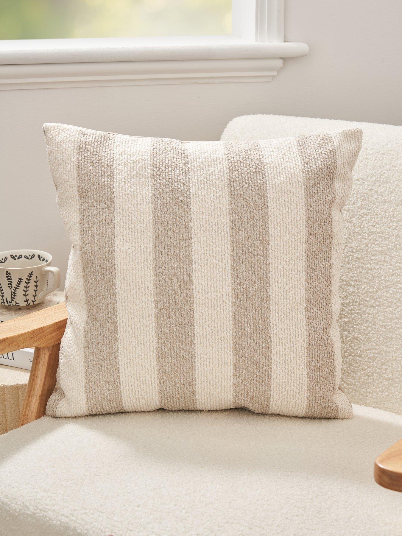 The Very Collection Finn Textured Stripe Cushion