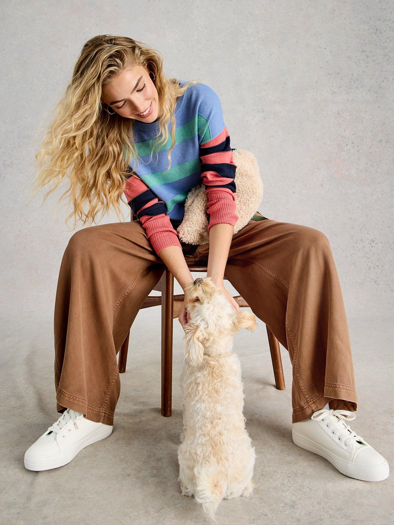 Image 3 of 6 of White Stuff Sasha Wide Leg Trouser