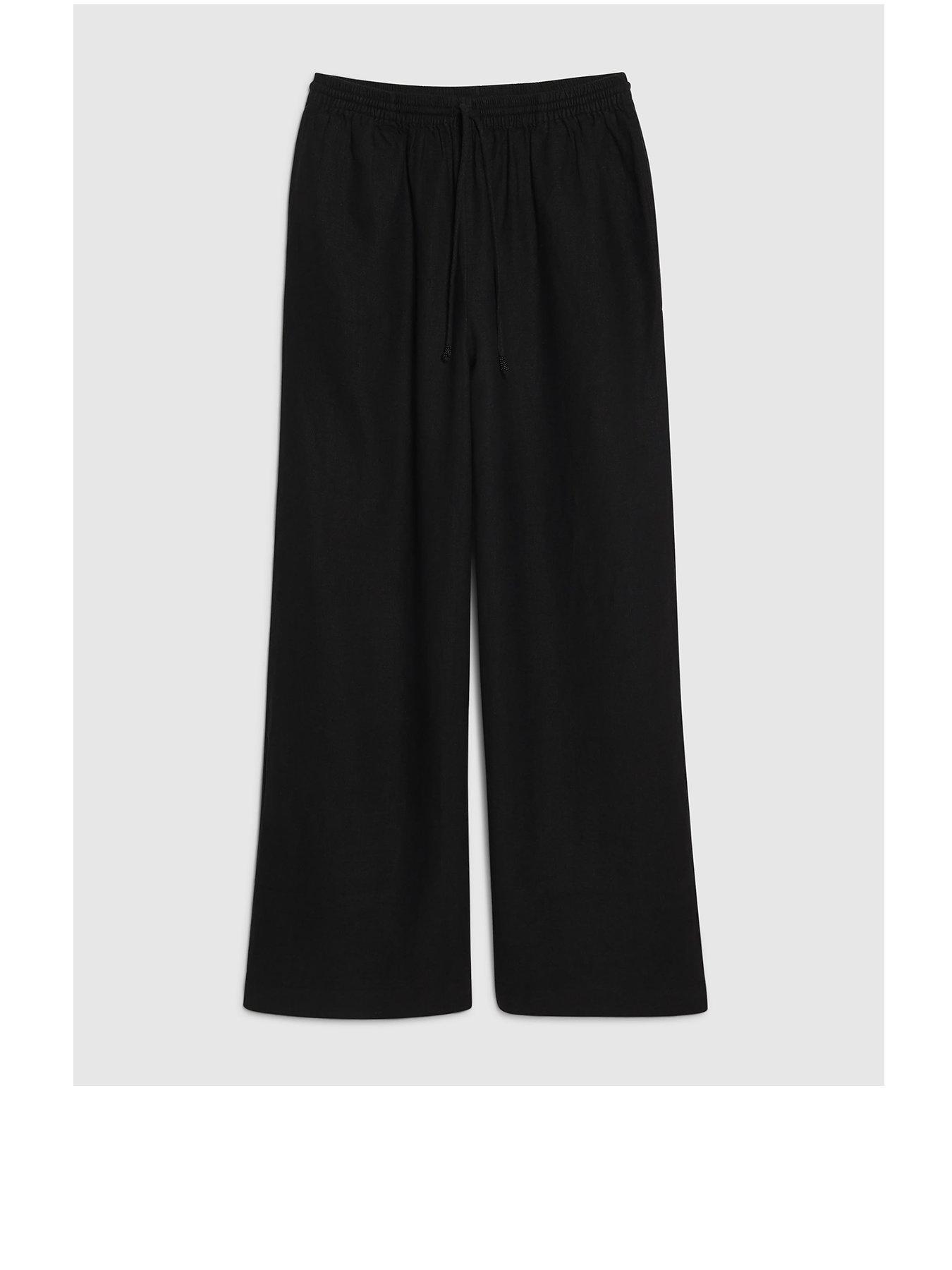 river-island-linen-trousers-black