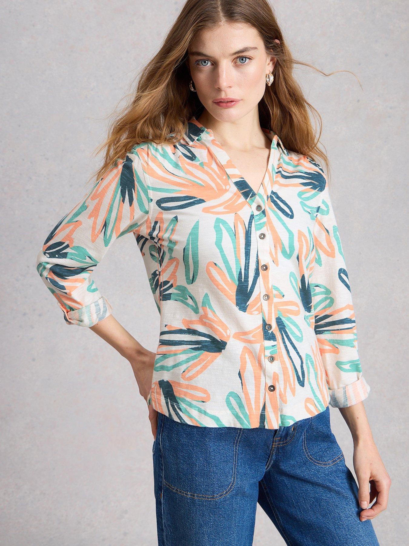 White Stuff Annie Jersey Shirt