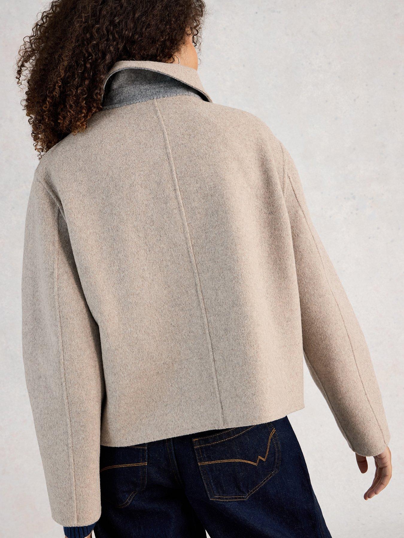 Image 2 of 6 of White Stuff Aden Wool Blend Jacket